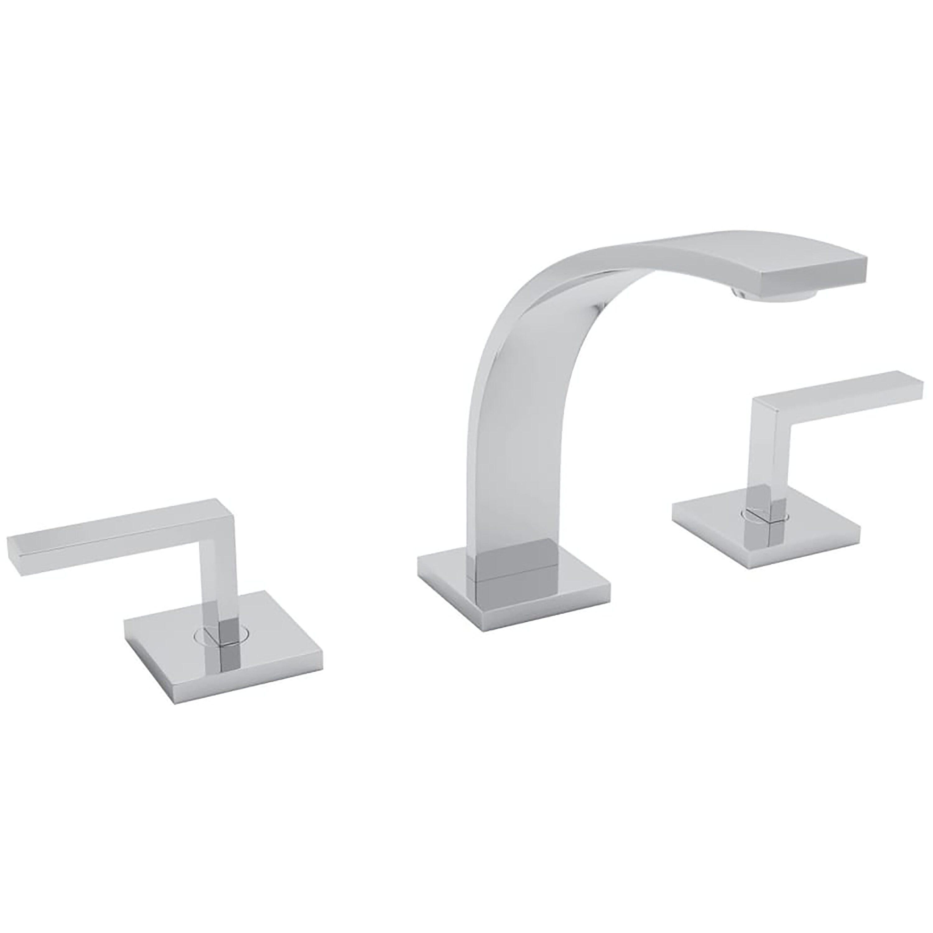 Rohl WA102L-APC-2 Wave Widespread Lavatory Faucet