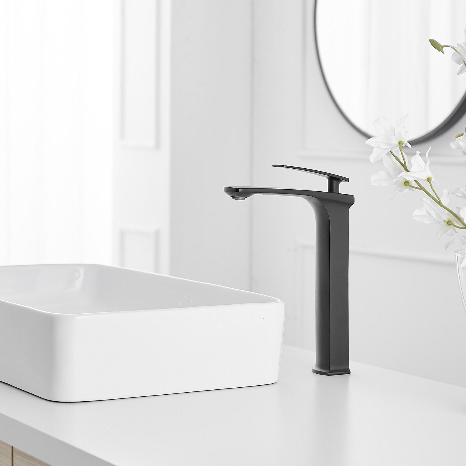 Vessel Sink Faucet Single-handle Bathroom Faucet with Drain Assembly