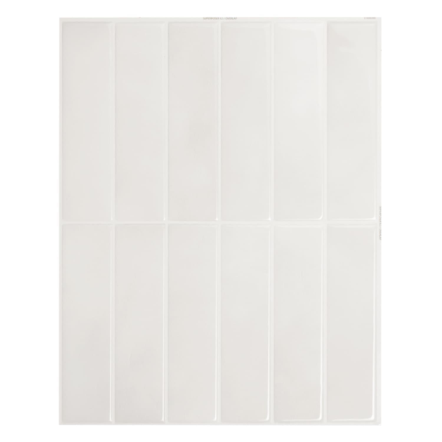 Peel and Stick Gel Backsplash Tile Morocco 11.5'' x 9''