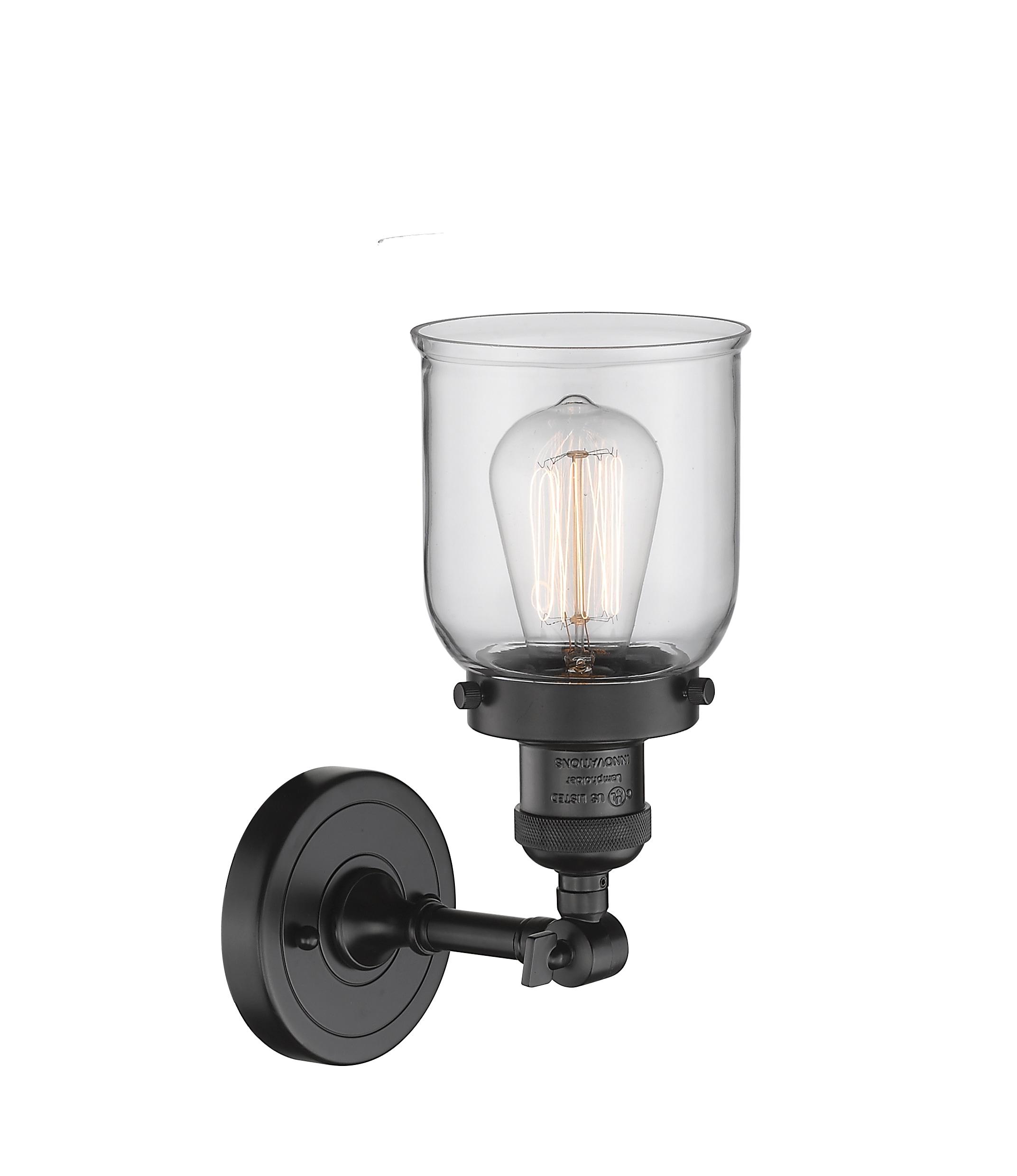 Innovations Lighting - Small Bell-1 Light Wall Sconce in Industrial Style-5