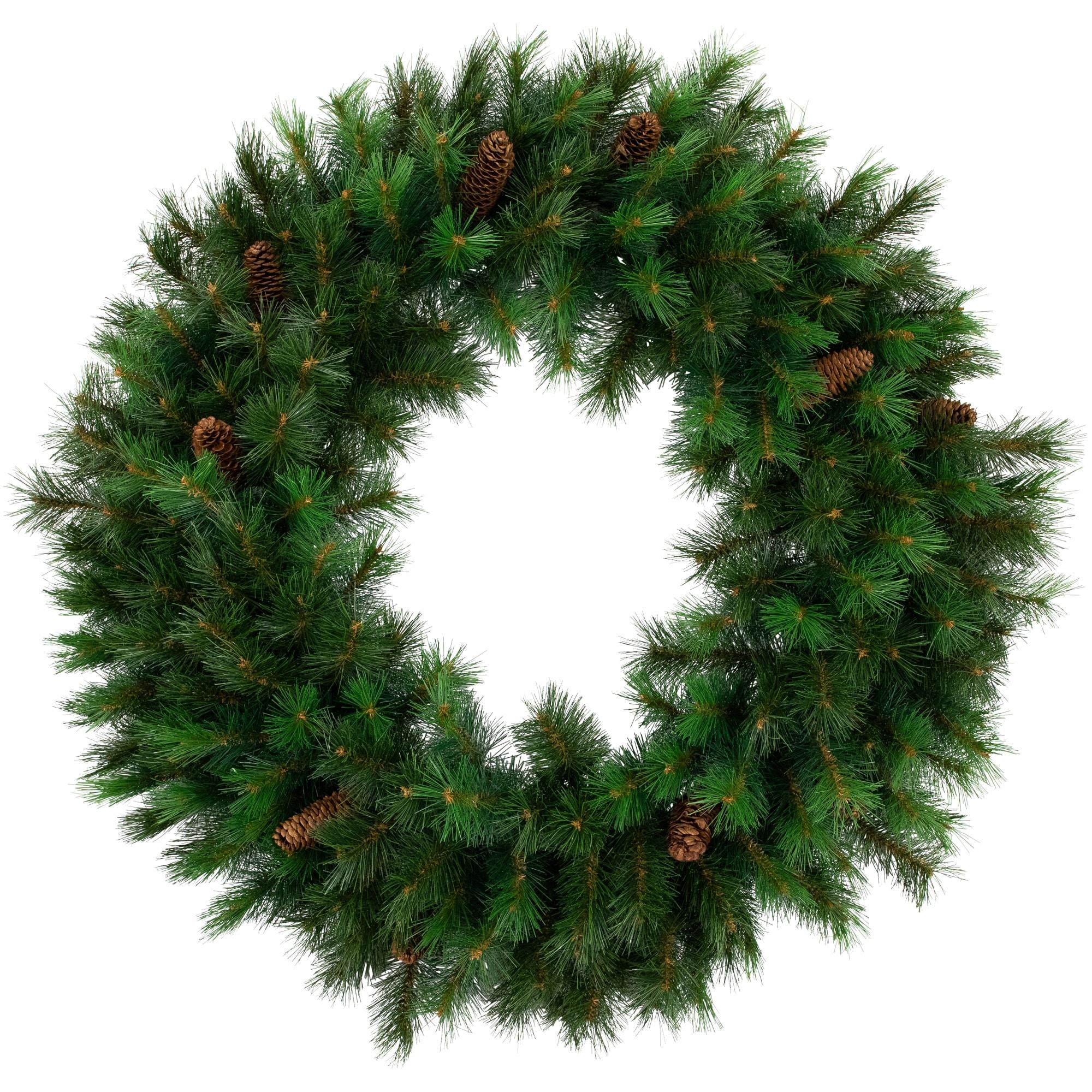 Winter Whisper Pine Cone Embellished 36" Artificial Christmas Wreath