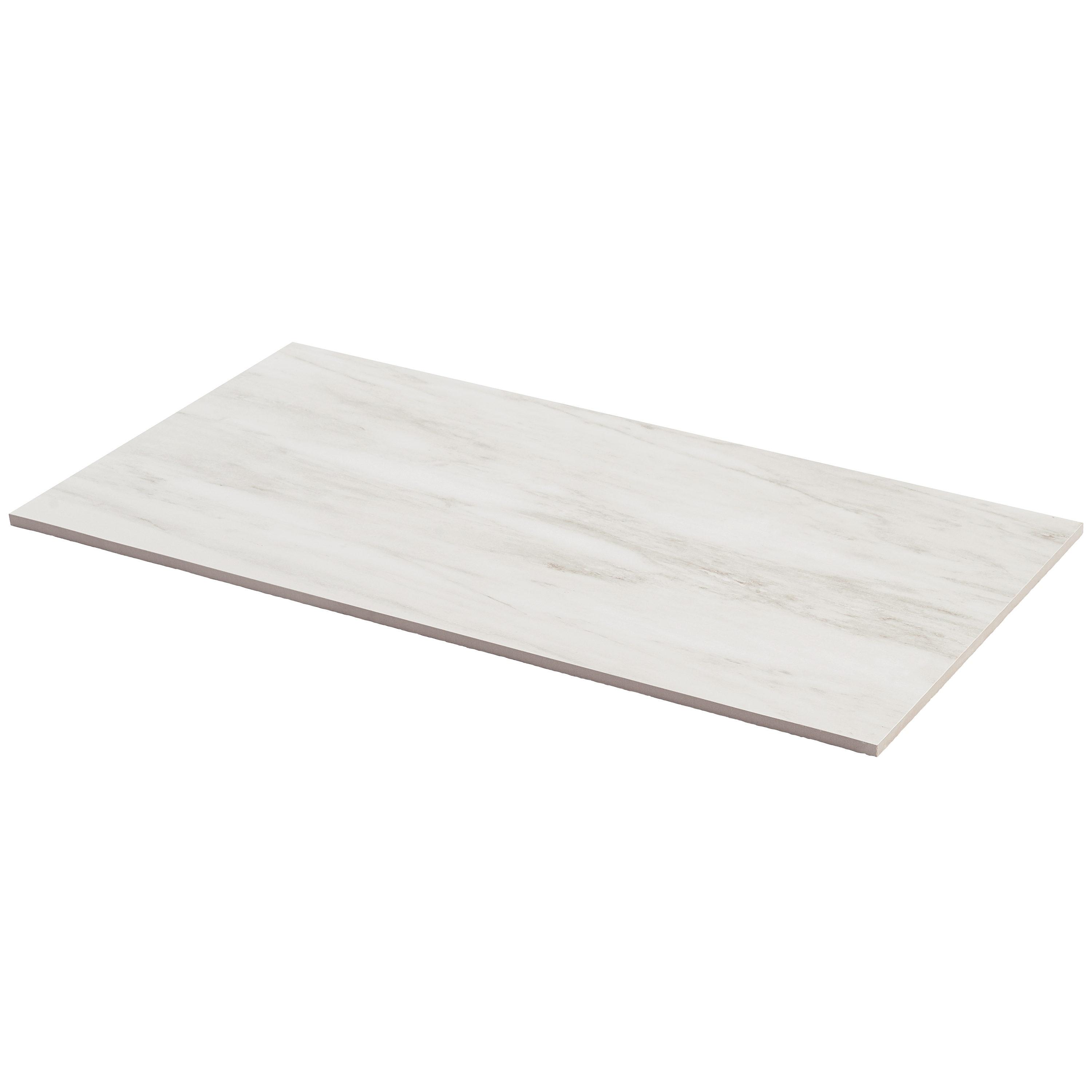 Bond Tile Saroshi 11.81 in. x 23.62 in. Matte Marble Look Porcelain Floor and Wall Tile (9.68 Sq. Ft. / Case)