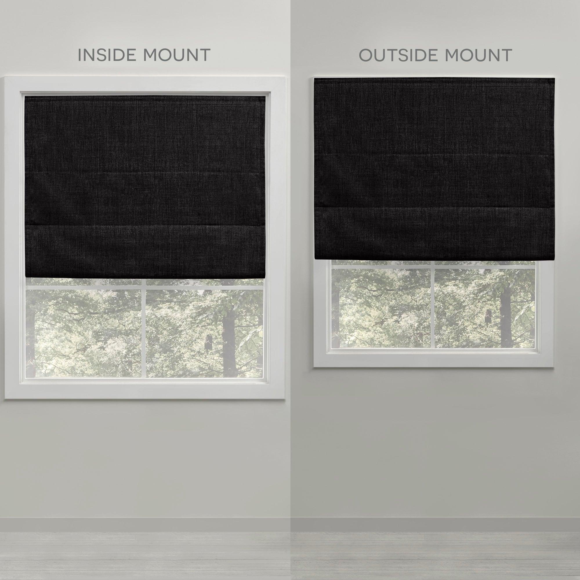 Amalgamated Textiles Exclusive Home Acadia 100% Blackout Roman Shade