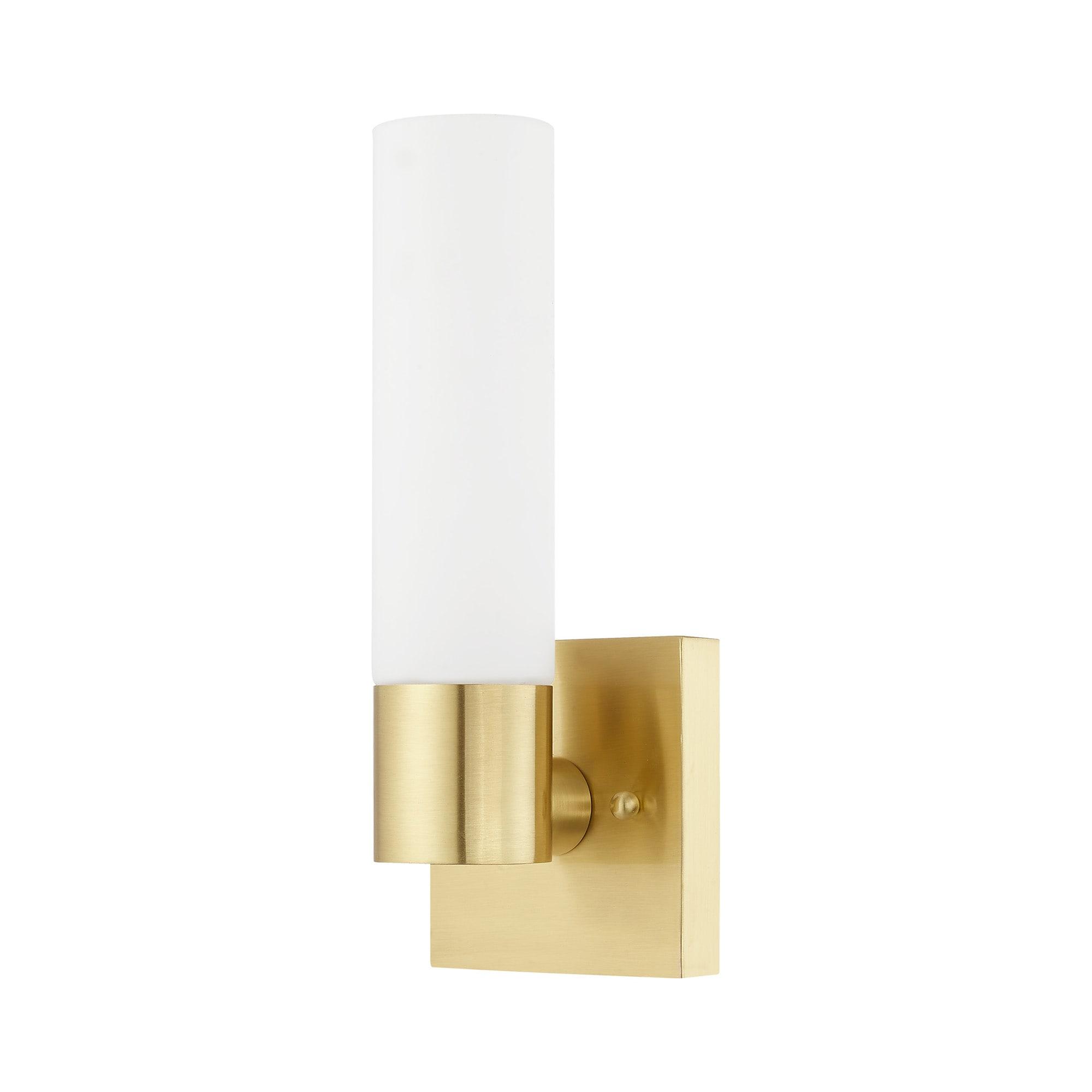 Livex Lighting Aero 1 - Light Sconce in  Satin Brass