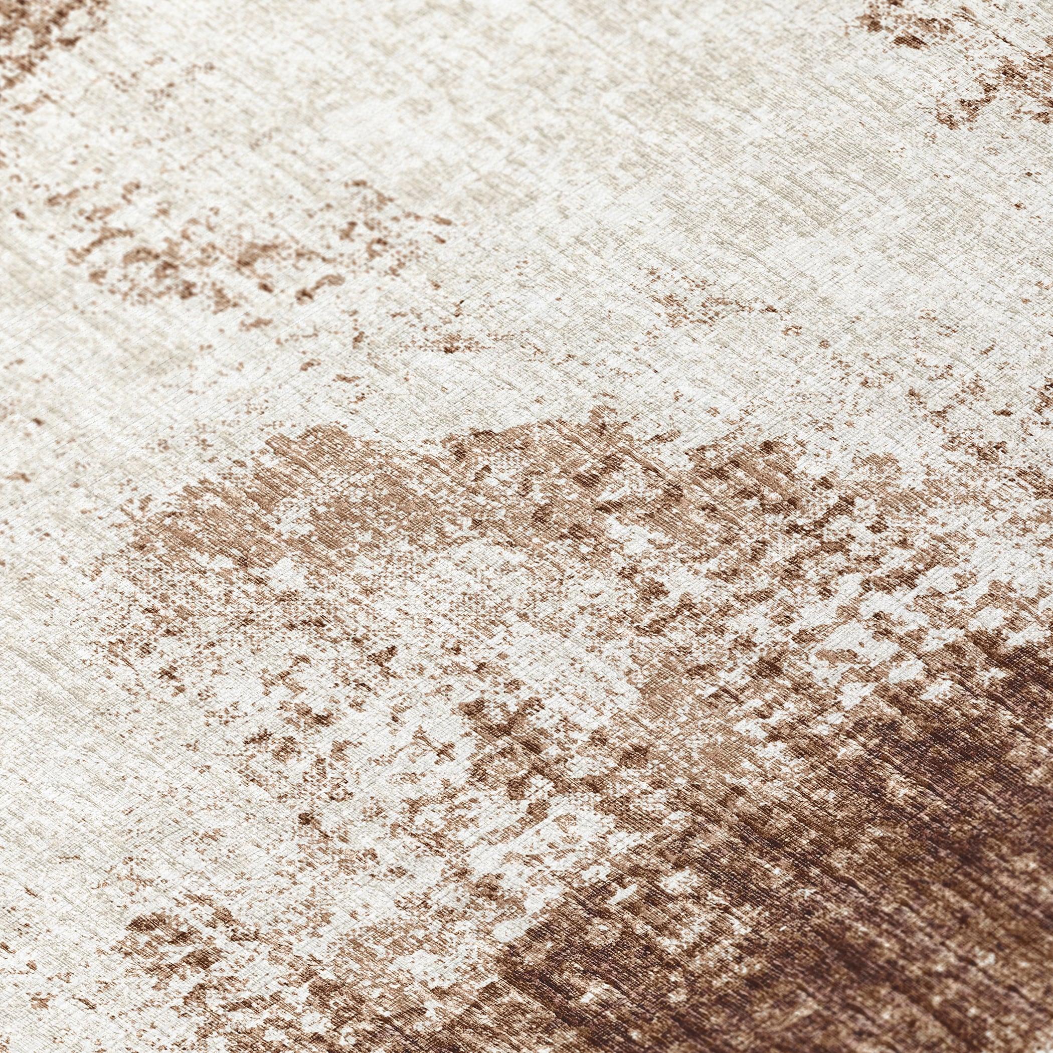 Addison Rugs Rylee Brown Transitional Abstract 1'8" x 2'6" Accent Rug Brown ARY31