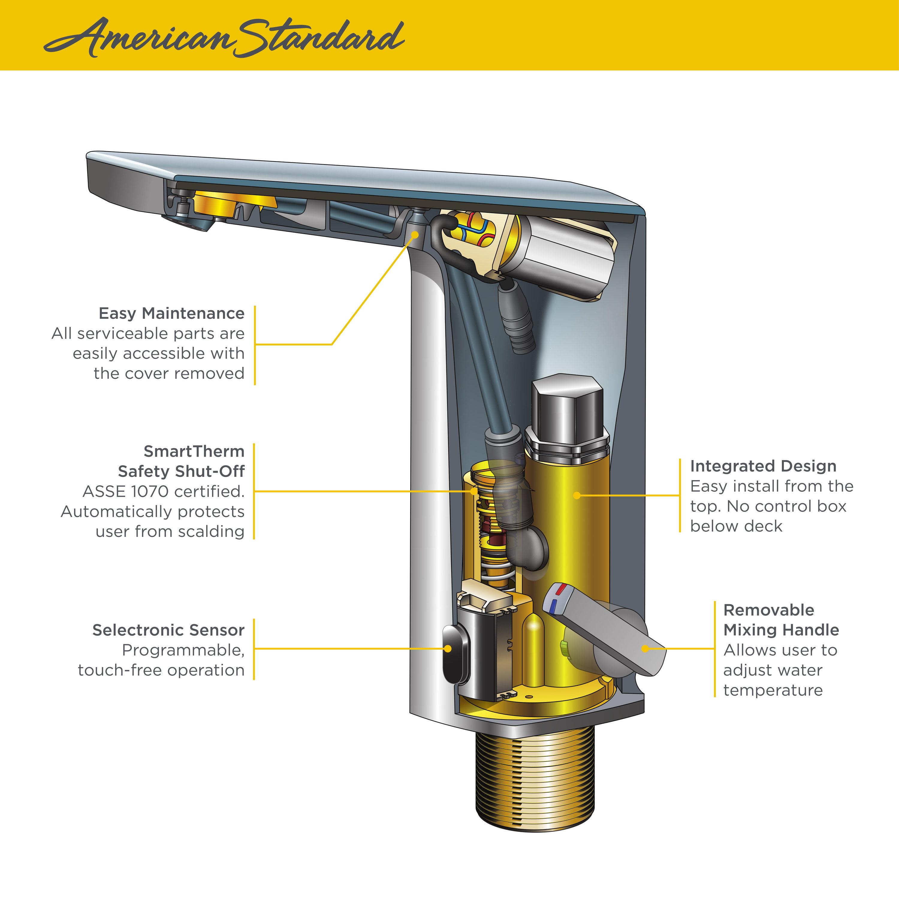 Paradigm Single-Hole Bathroom Faucet