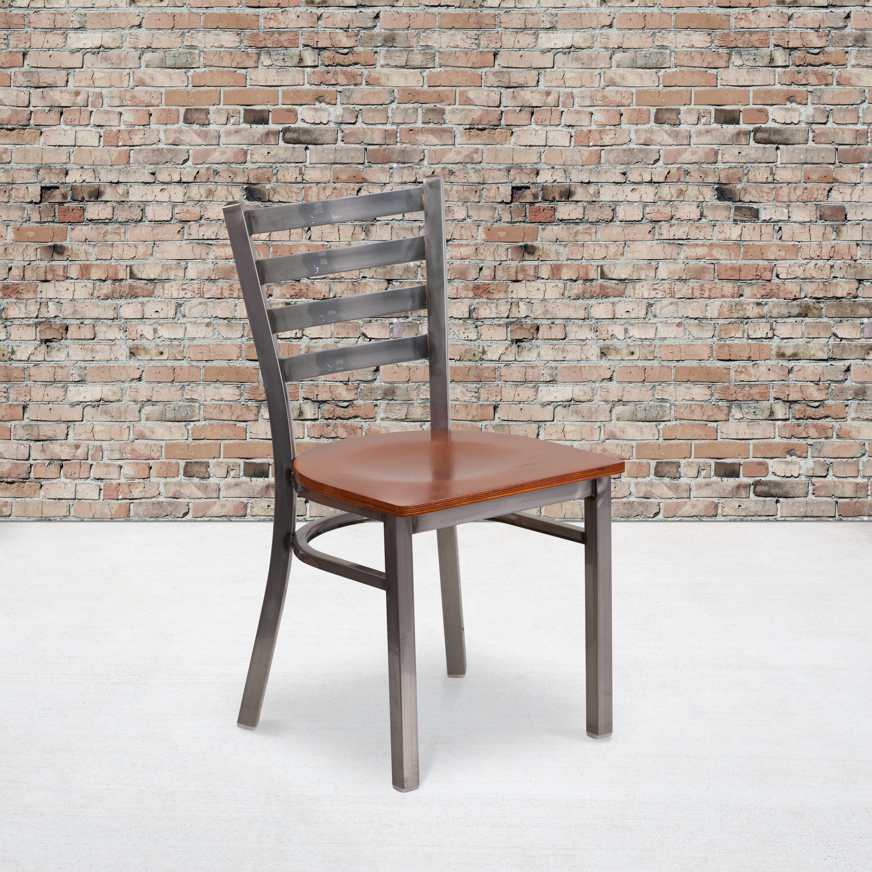 Kendall Ladder Back Metal Restaurant Chair