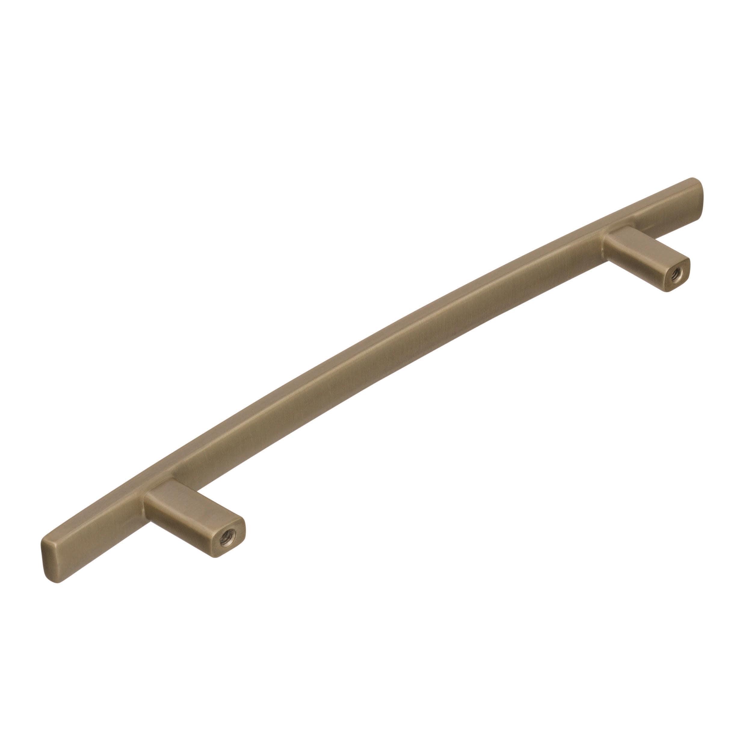 Amerock Cyprus 6-5/16 inch (160mm) Center-to-Center Golden Champagne Cabinet Pull