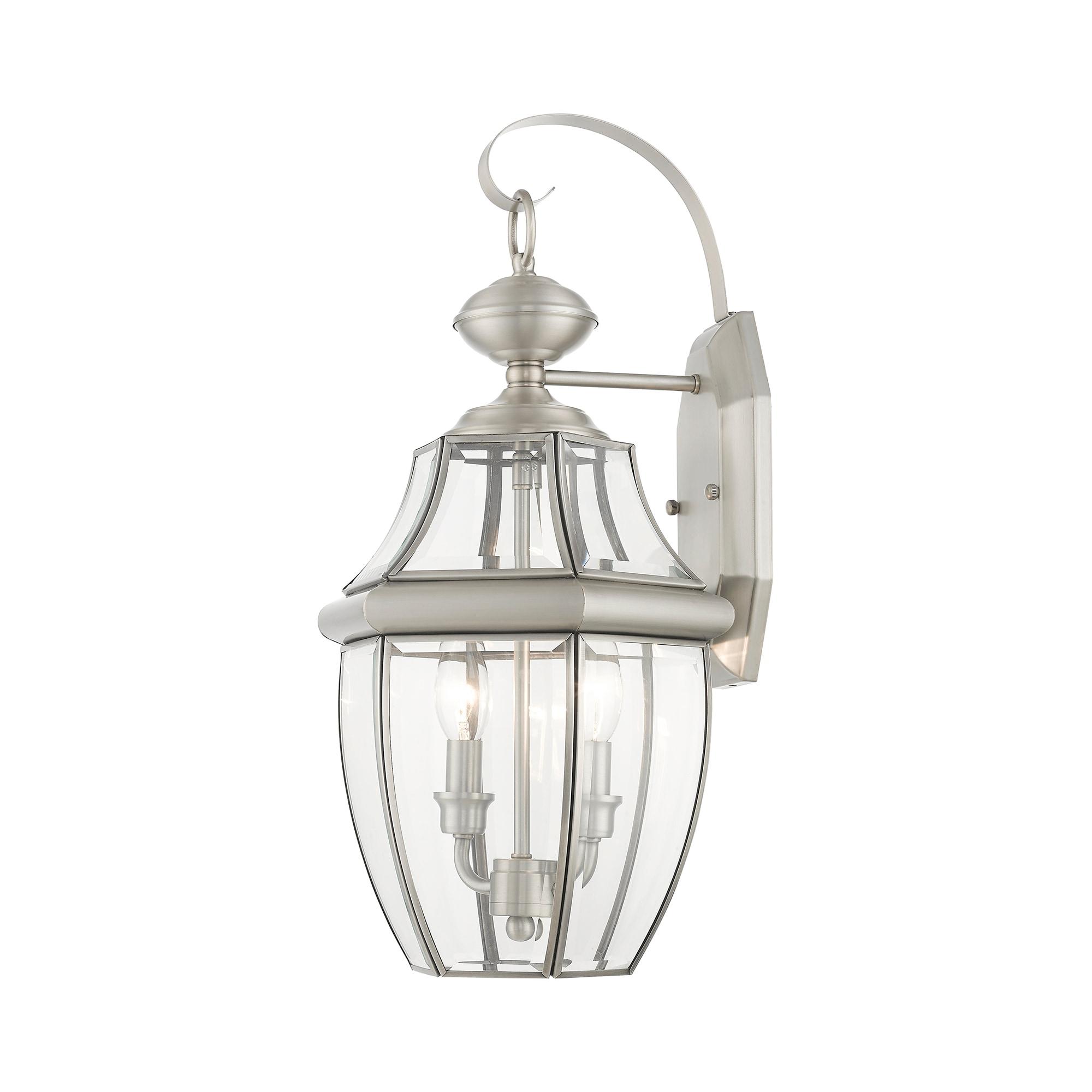 Livex Lighting Monterey 2 - Light Wall Light in  Brushed Nickel