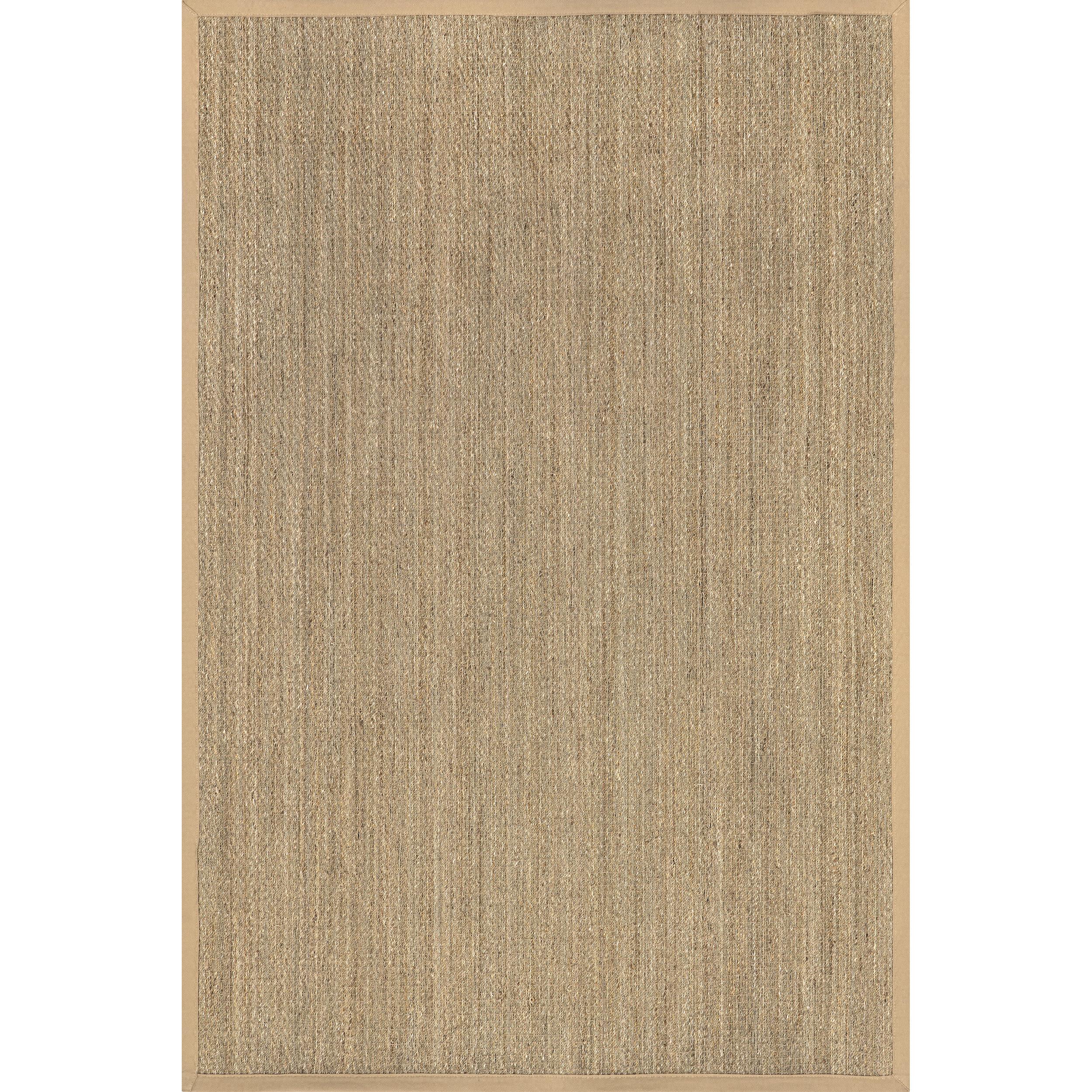nuLOOM Elijah Seagrass Natural Area Rug, 5' x 8', Beige