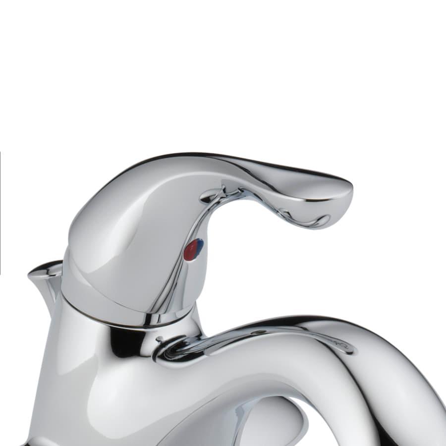 Delta Classic Chrome Single Handle Lavatory Pop-Up Faucet 4 in.