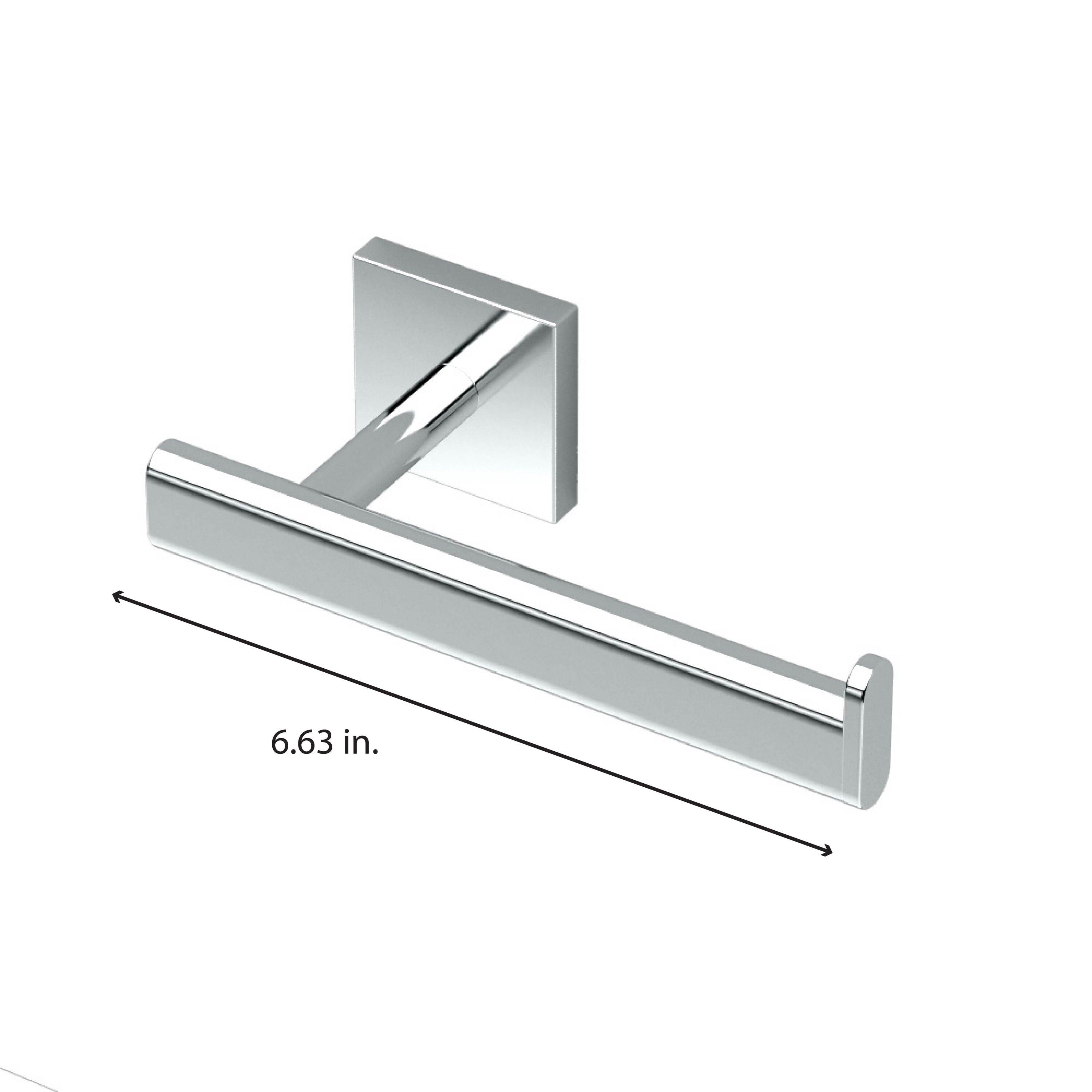 Elevate Euro Style Wall Mount Toilet Paper Holder Single Post