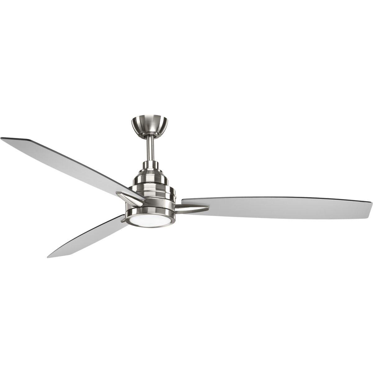 Gaze Collection 60" LED Three-Blade Ceiling Fan