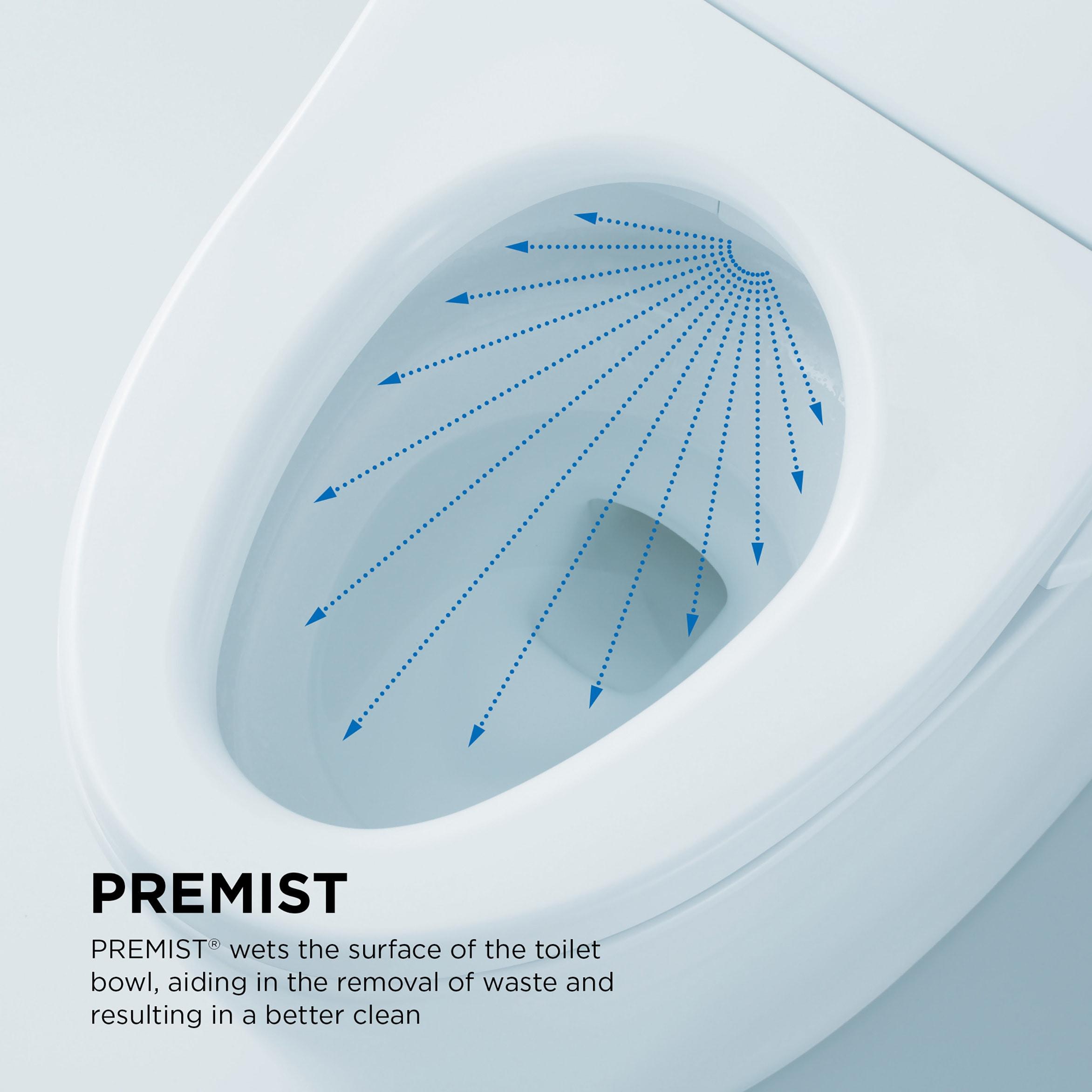 Neorest® Elongated Floor Mounted Bidet Toilet (Seat Included)