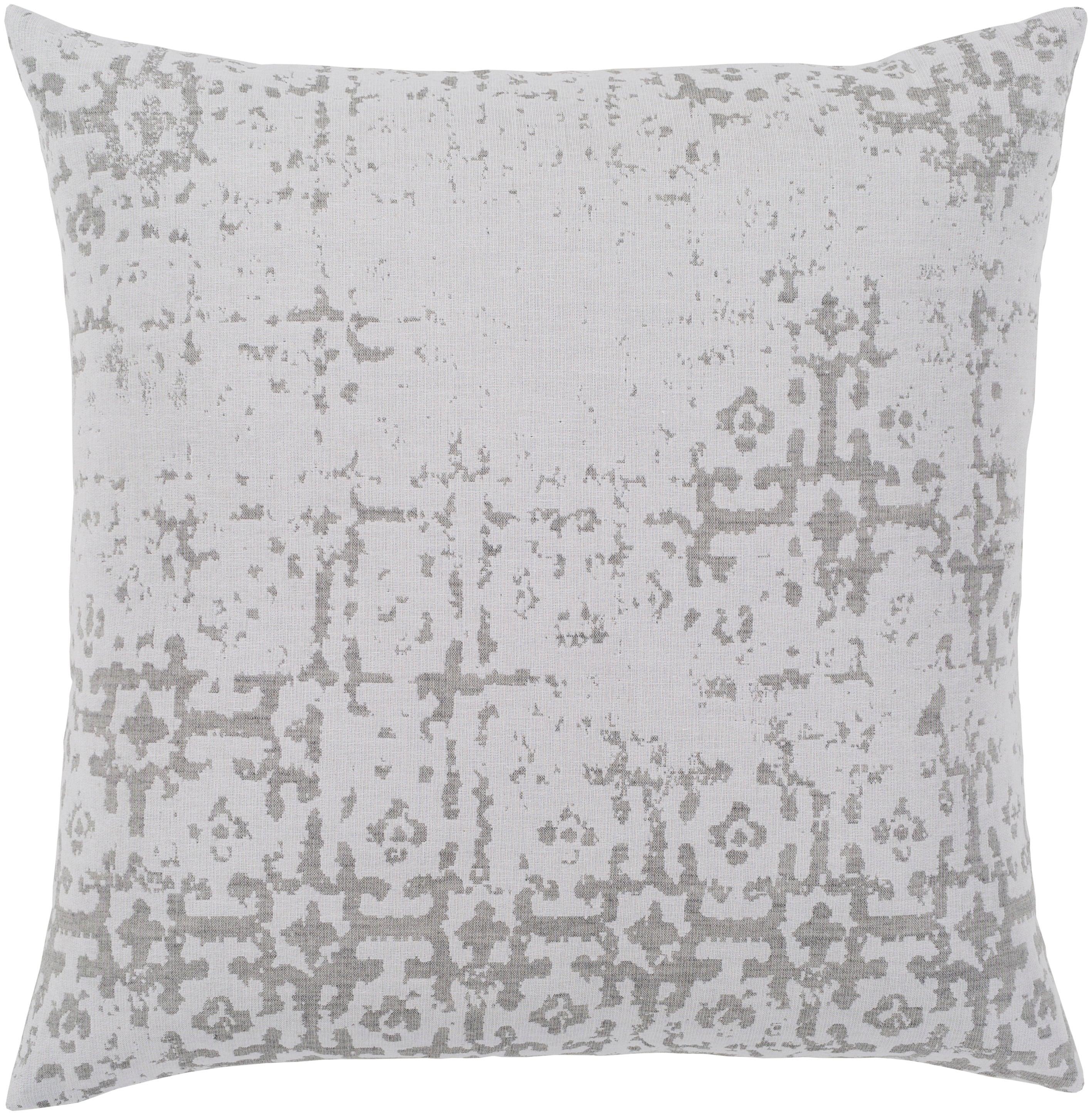 Abstraction Geometric Cotton Reversible Throw Pillow