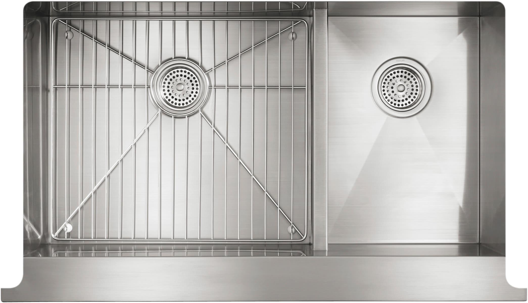 Vault™ 35.5" L x 21.25" W Double Basin Farmhouse Kitchen Sink