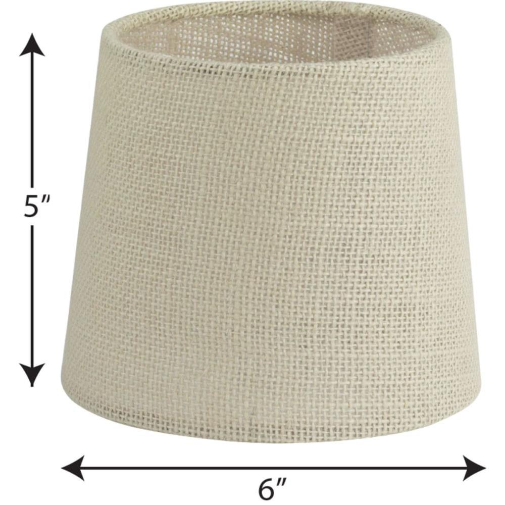 Accessory Shade in Natural Burlap
