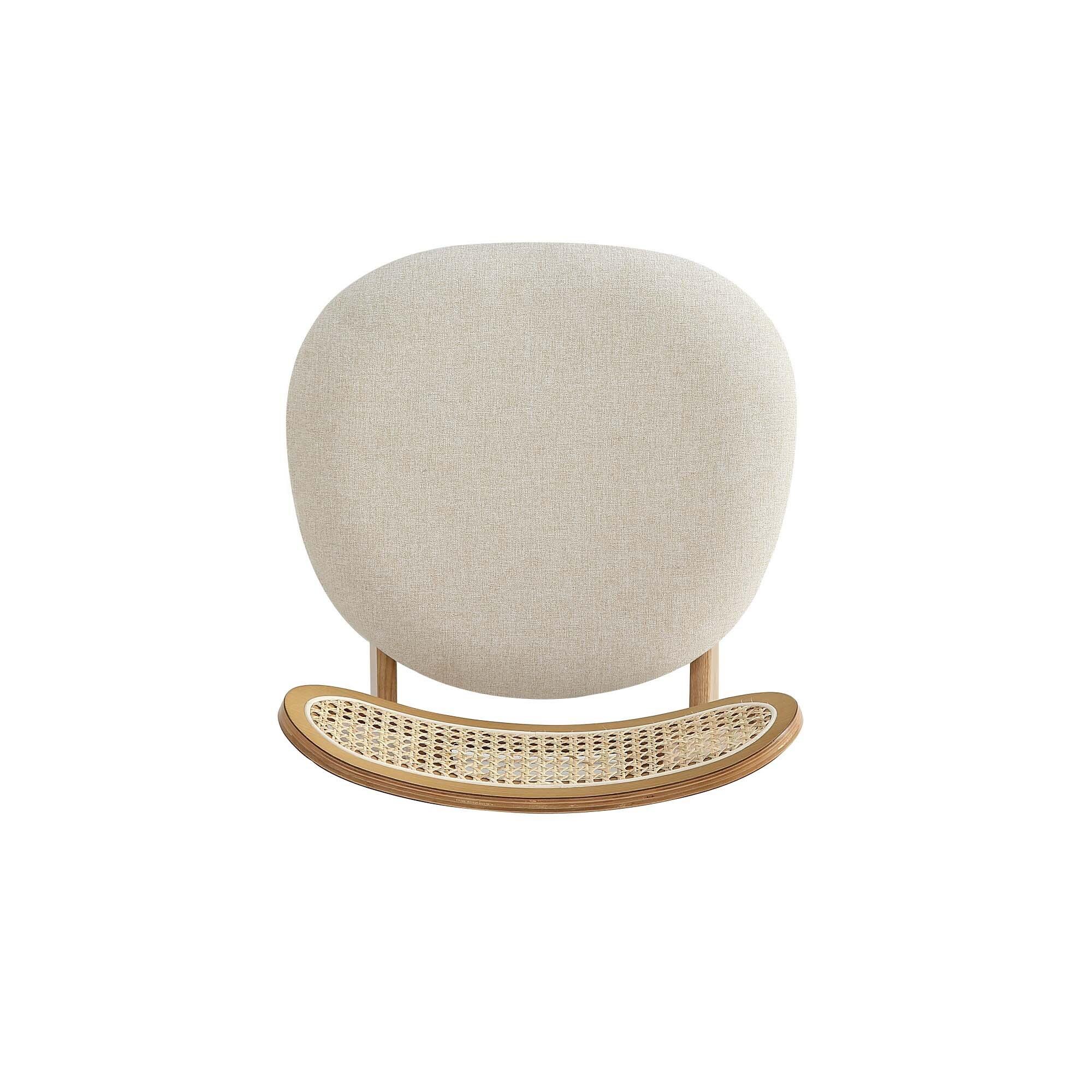 Manhattan Comfort 9pc 70.86" Rockaway and Colbert Rectangle Dining Set: Industrial Chic, Ash Wood, Foam Padded Seats