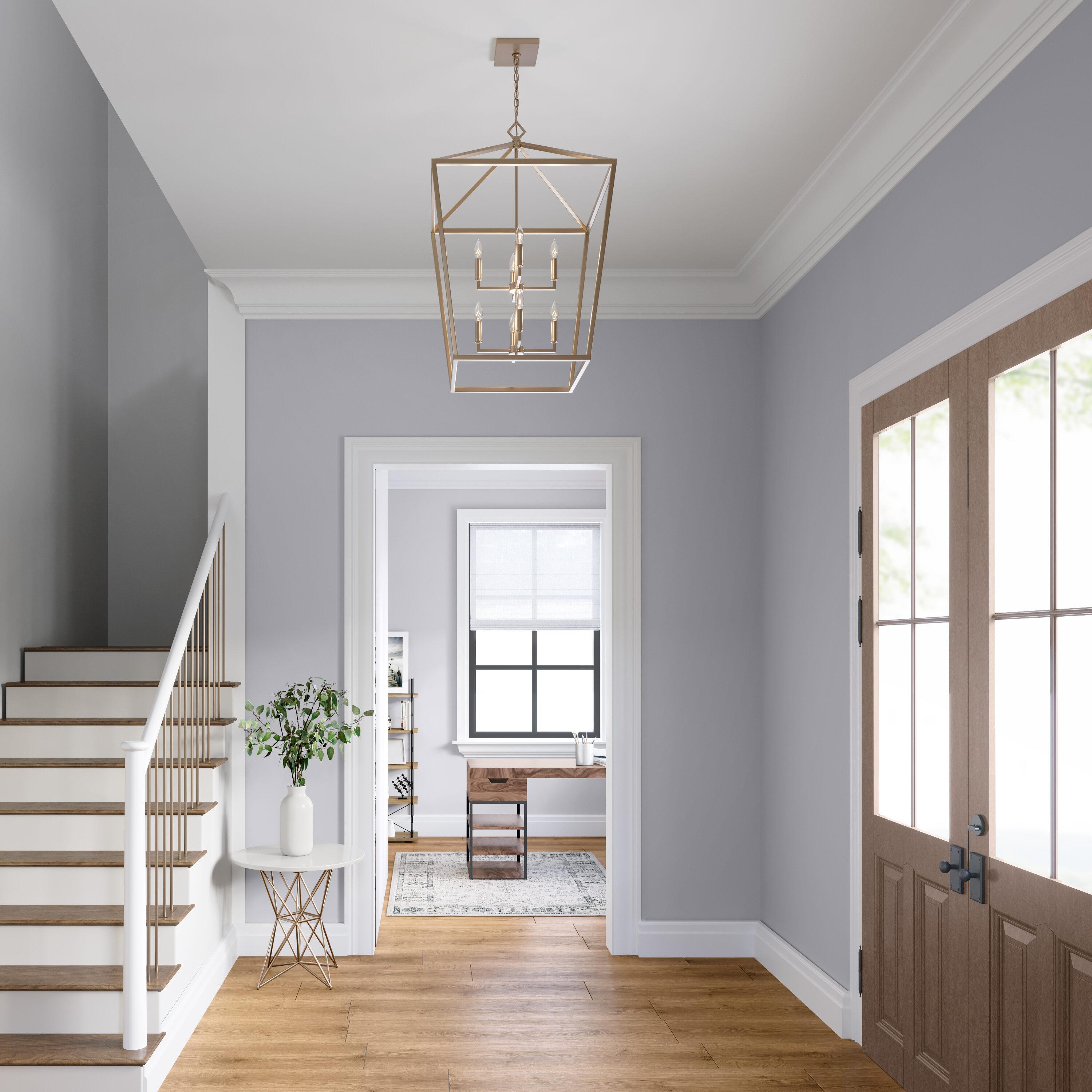 Millennium Lighting 8 - Light Pendant in  Modern Gold