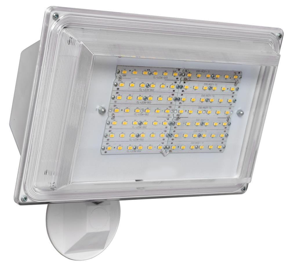 Amax Lighting 42W Plastic with 120 Volts LED Light White Finish White White