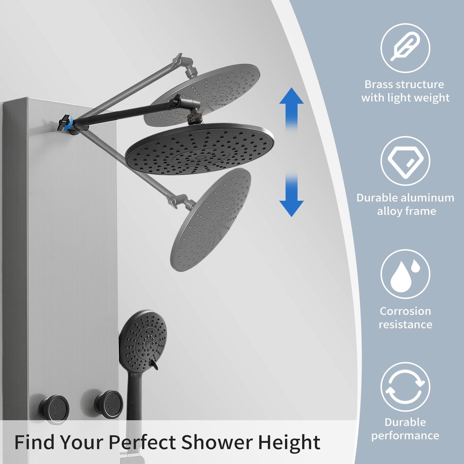 60.55'' Shower Panel with Adjustable Shower Head