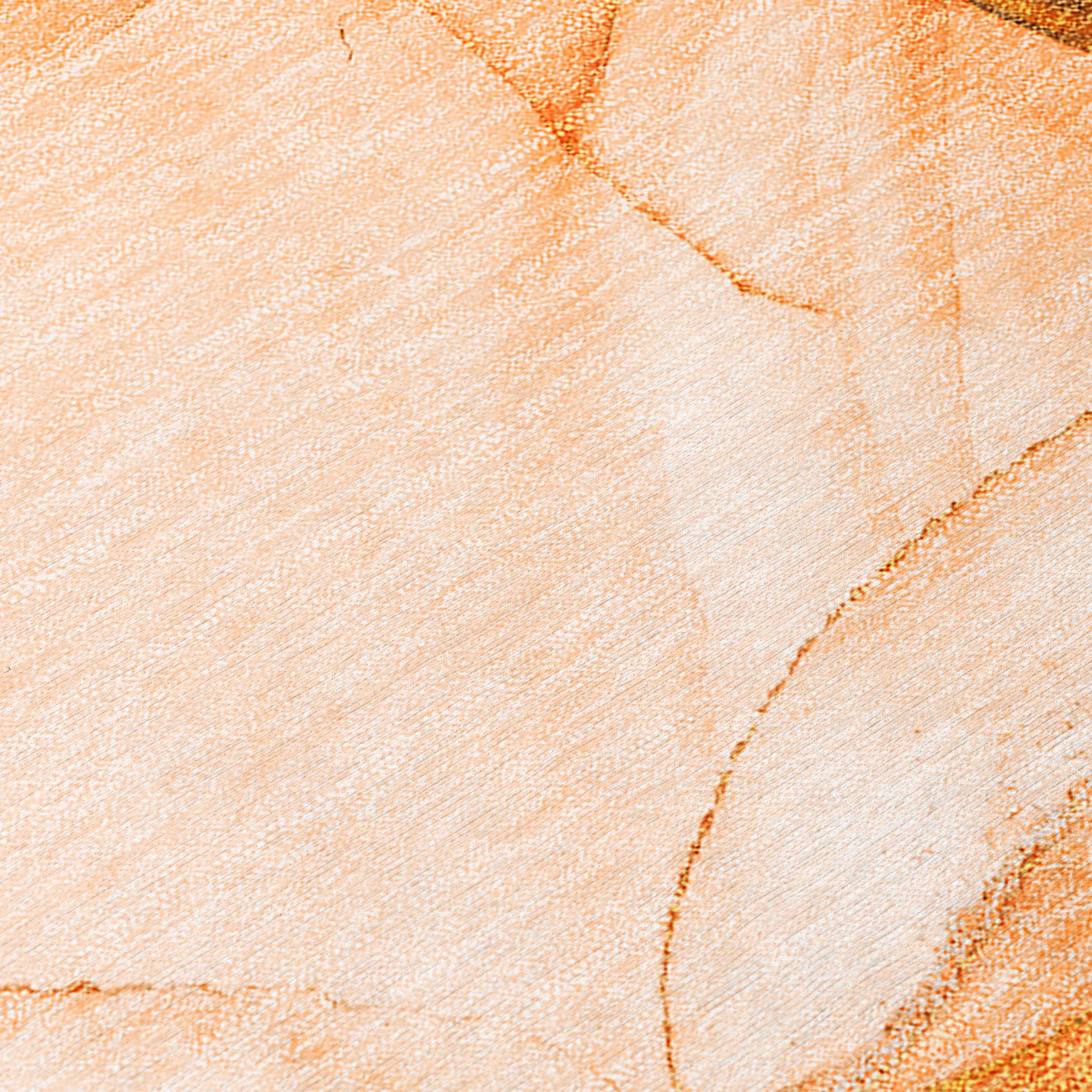 Addison Rugs Chantille Indoor/Outdoor Transitional Watercolors Orange Washable Rectangle Rug, 2'6" x 3'10"