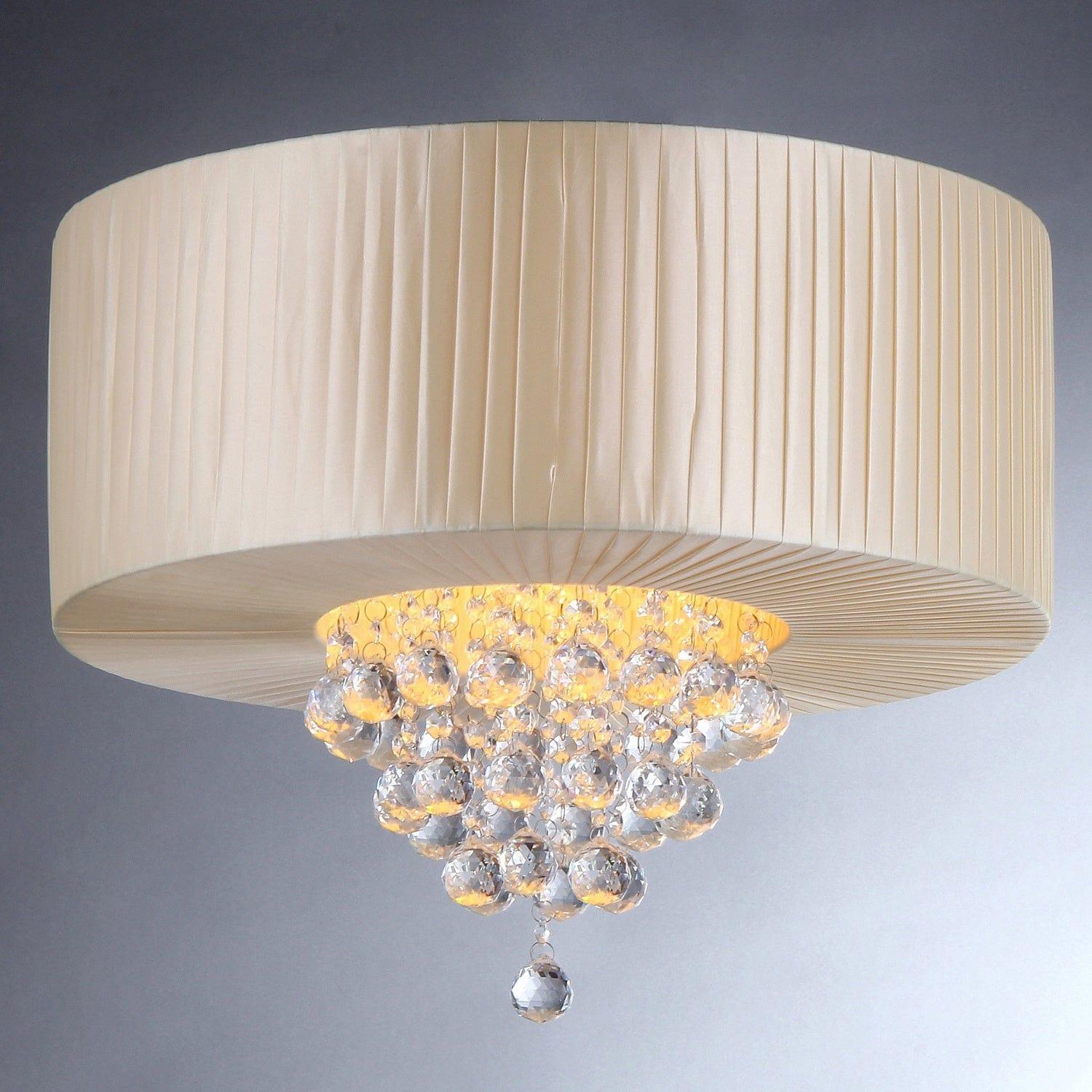 Vanilla Cake RL1058 Crystal Flush Mount Light