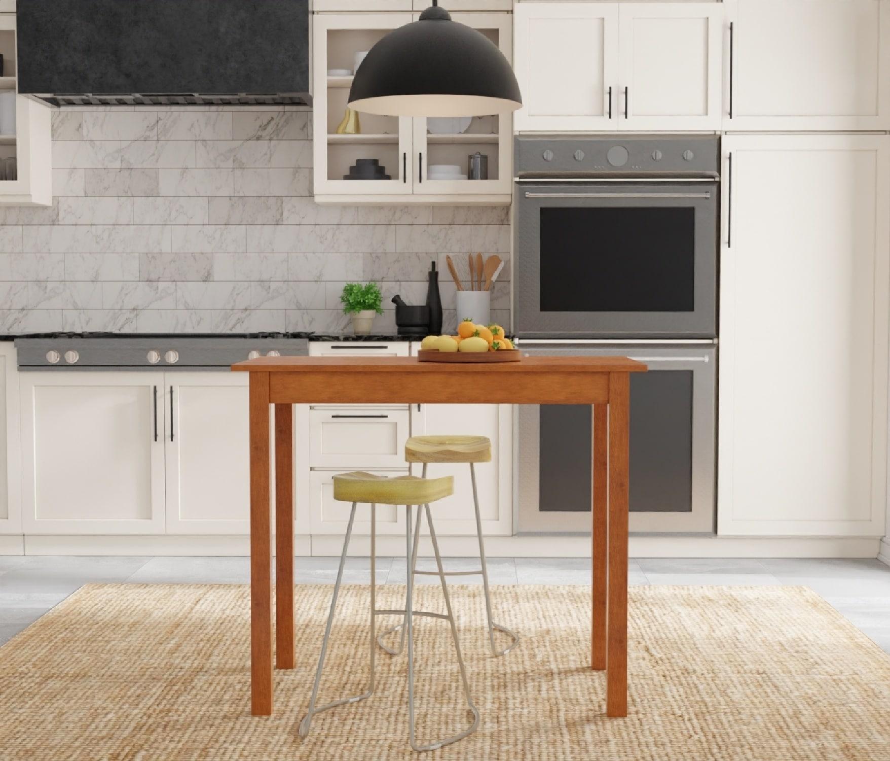 Carolina Classics Noah Pub Bar Table in Walnut