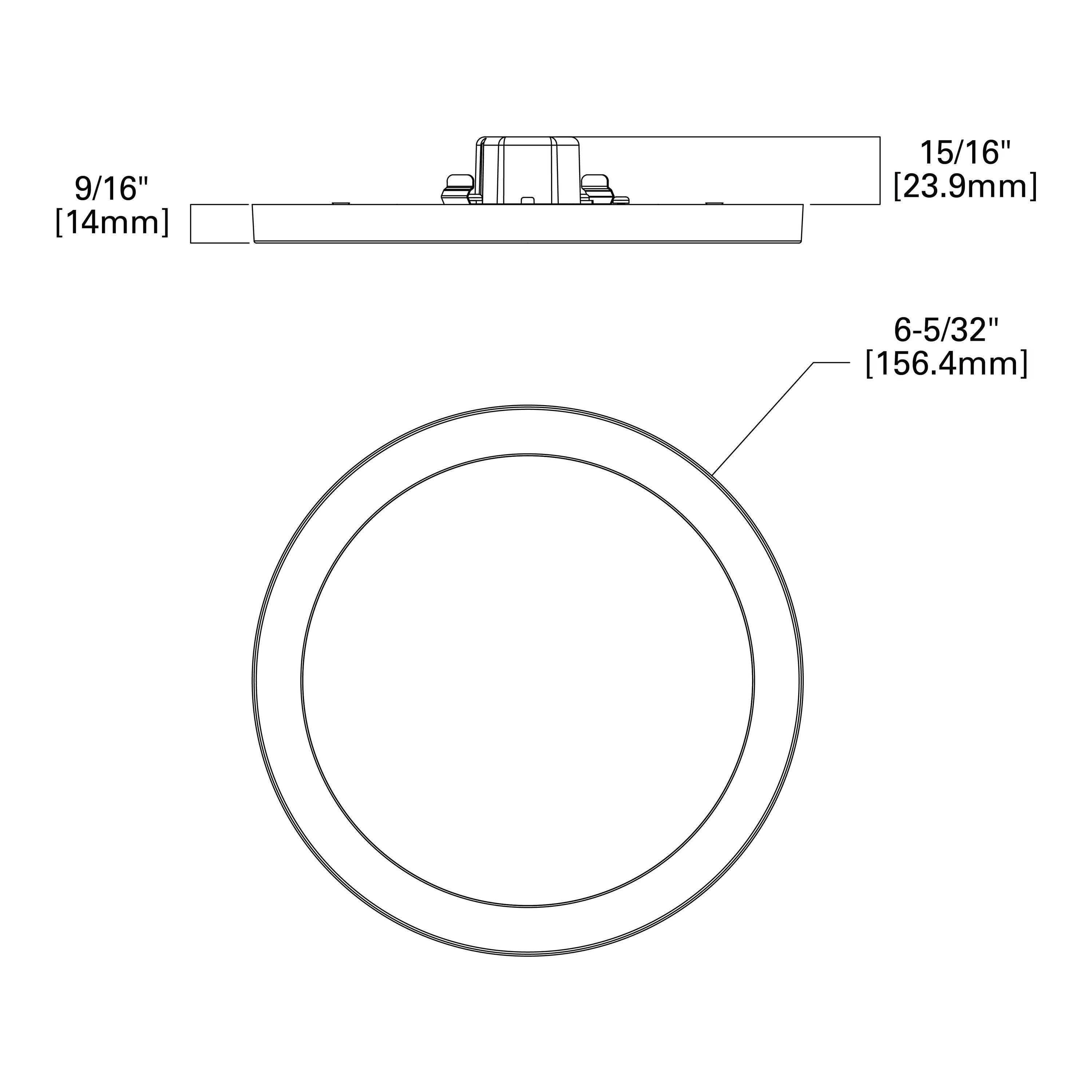 Halo 4'' White LED Shower Recessed Trim