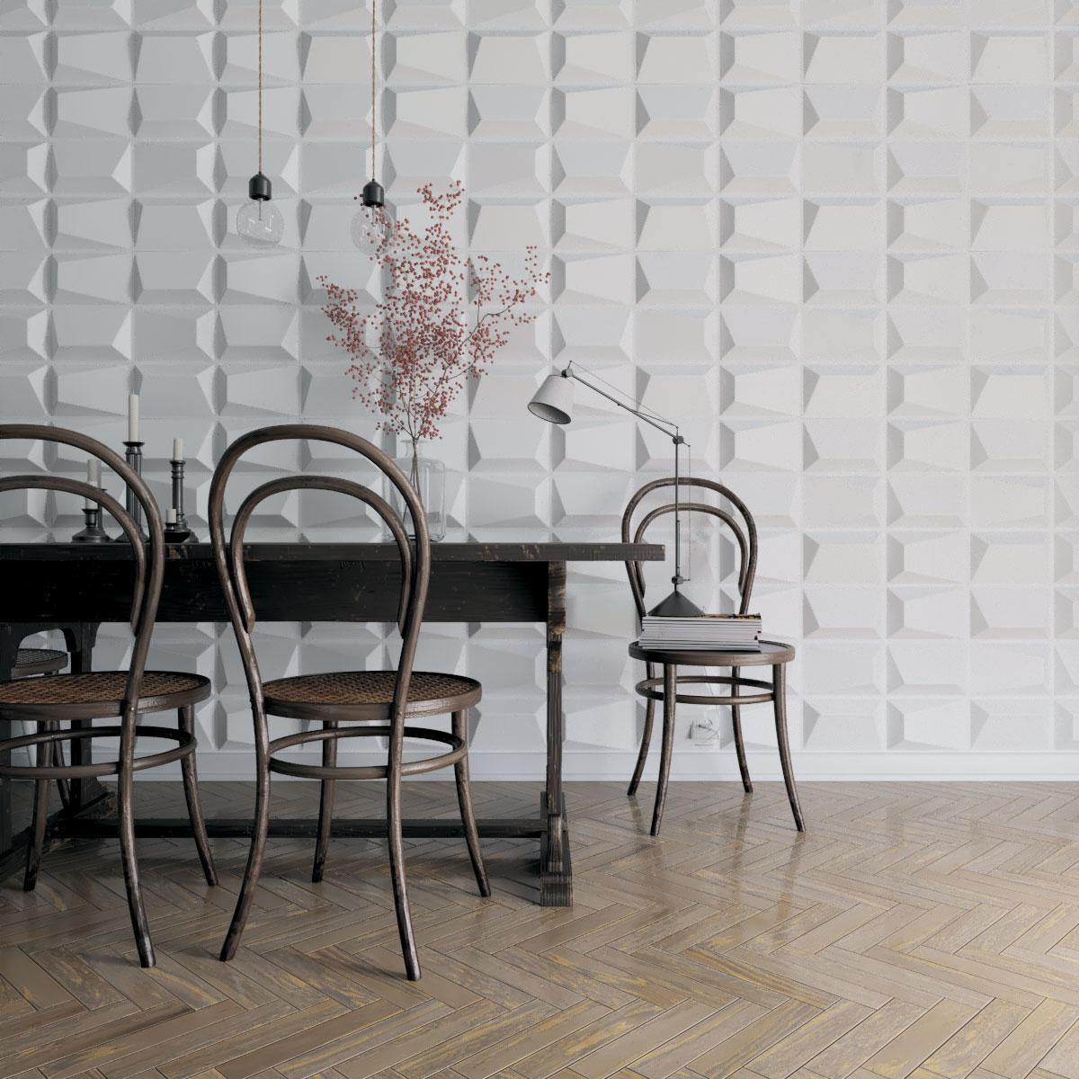 Ekena Millwork Stratford EnduraWall Decorative 3D Wall Panel