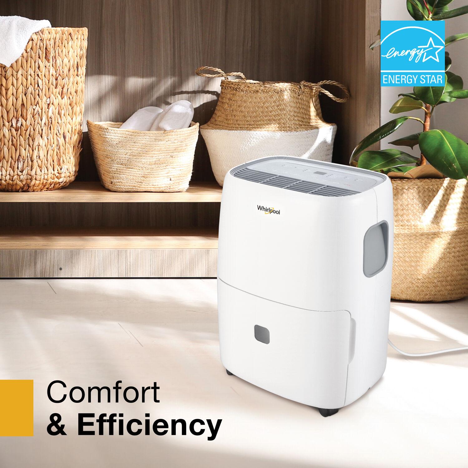 Whirlpool 23 Pint Dehumidifier for Rooms up to 1500 Sq. Ft. & Reviews | Wayfair