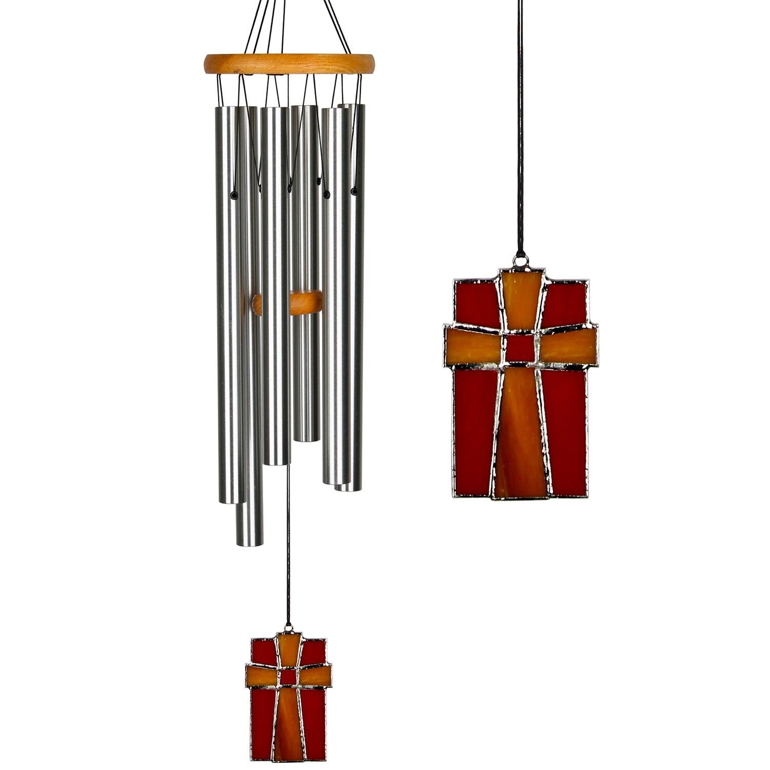 Woodstock Windchimes Original Amazing Grace Chime, Wind Chimes For Outside, Wind Chimes For Garden, Patio, and Outdoor Decor, 28"L