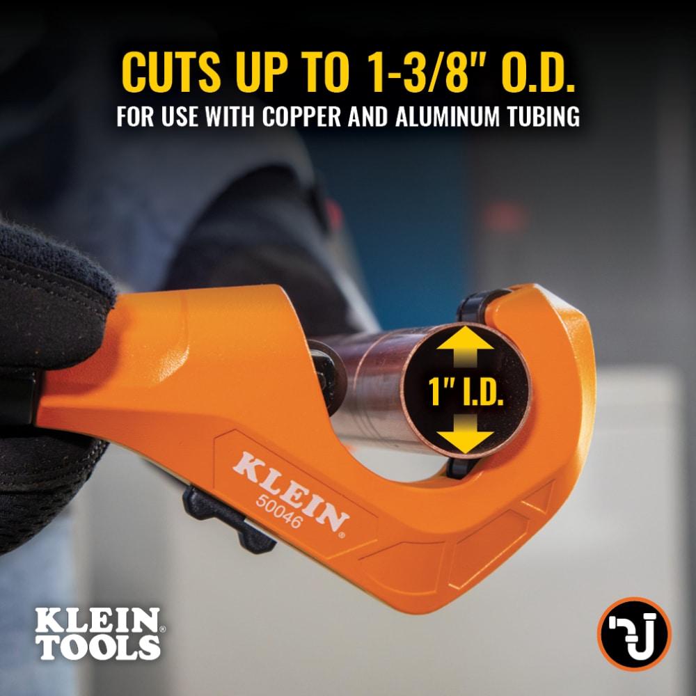 6.4" Orange and Black High Carbon Steel Tubing Cutter