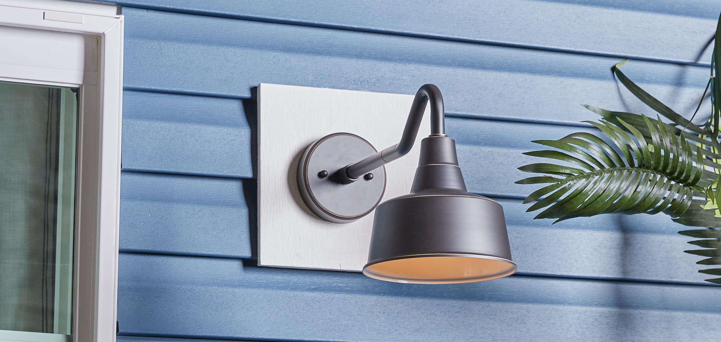 Small One Light Outdoor Wall Lantern