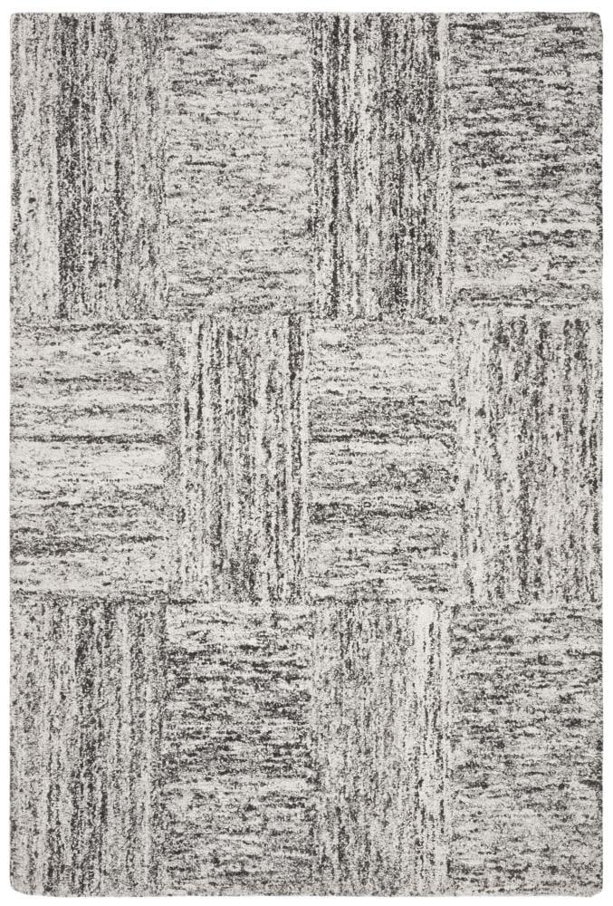 Abstract ABT601 Hand Tufted Area Rug - Ivory/Charcoal - 5'x8' - Safavieh .