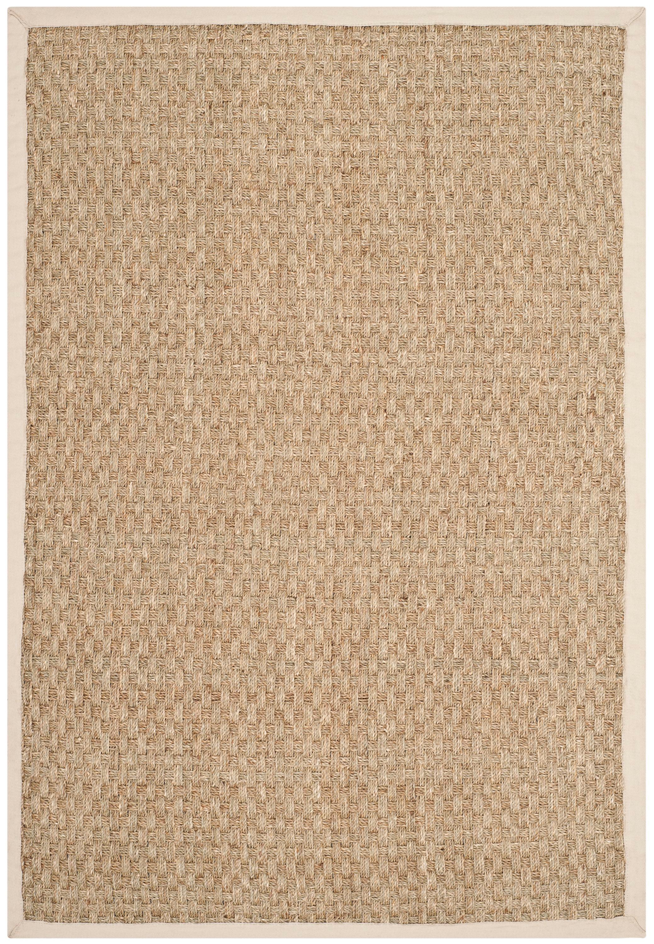 Natural Fiber NF114 Power Loomed Indoor Accent Rug - Natural/Ivory - 3'x5' - Safavieh.