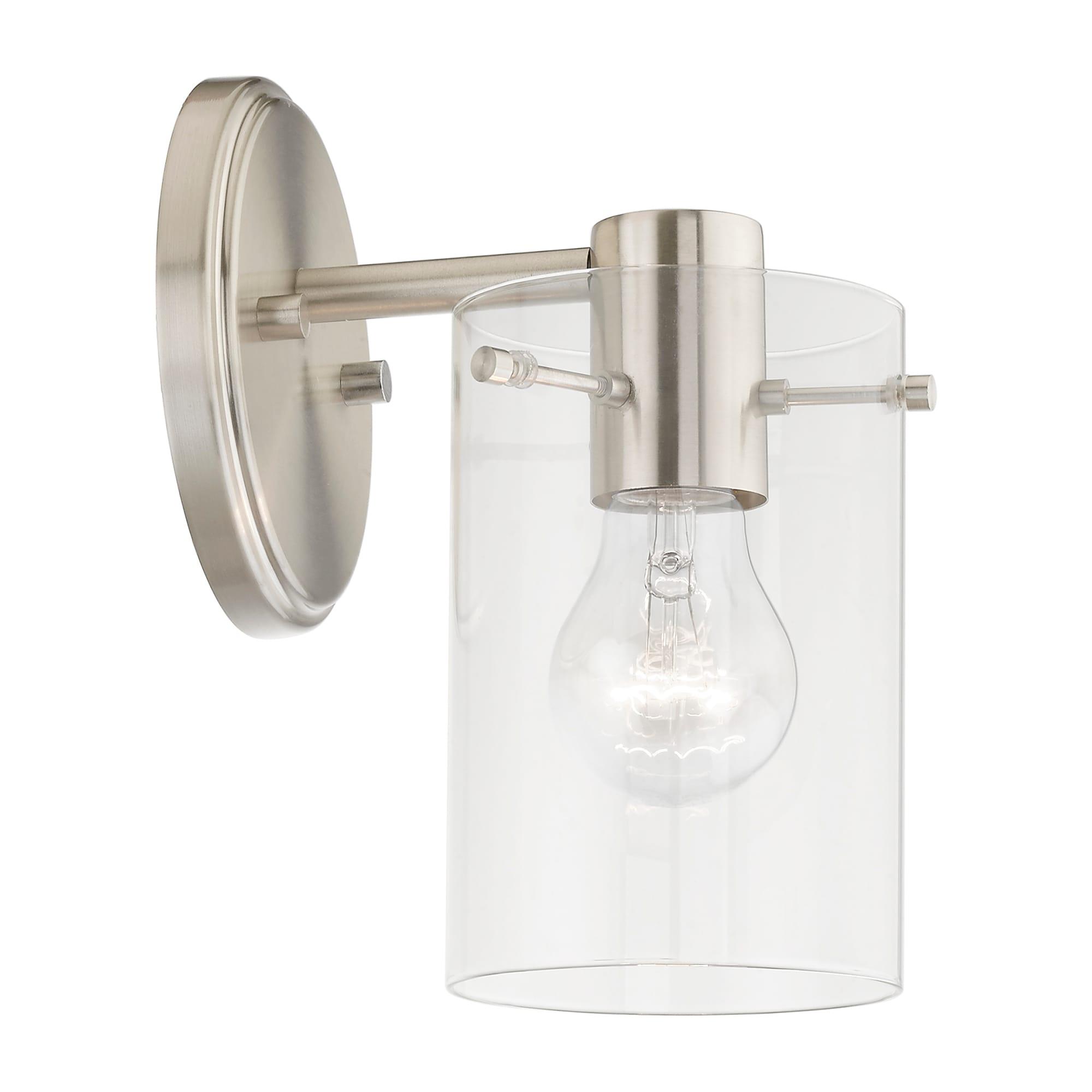 Livex Lighting Munich 1 - Light Sconce in  Brushed Nickel