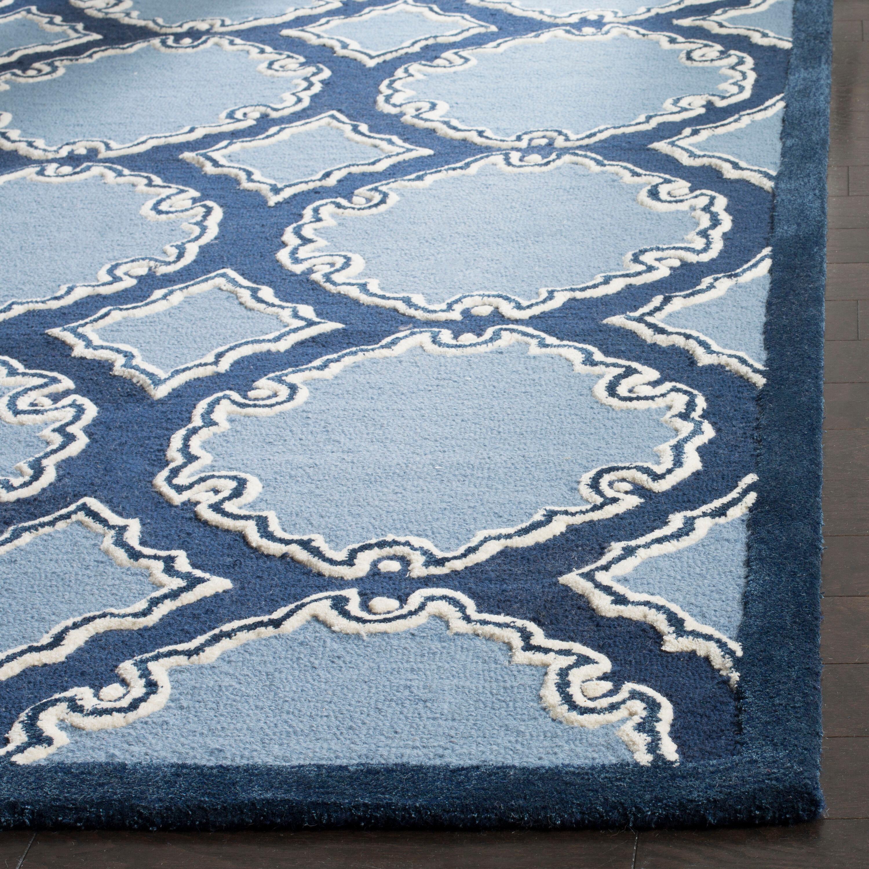 Bella Hand Tufted Wool Geometric Rug