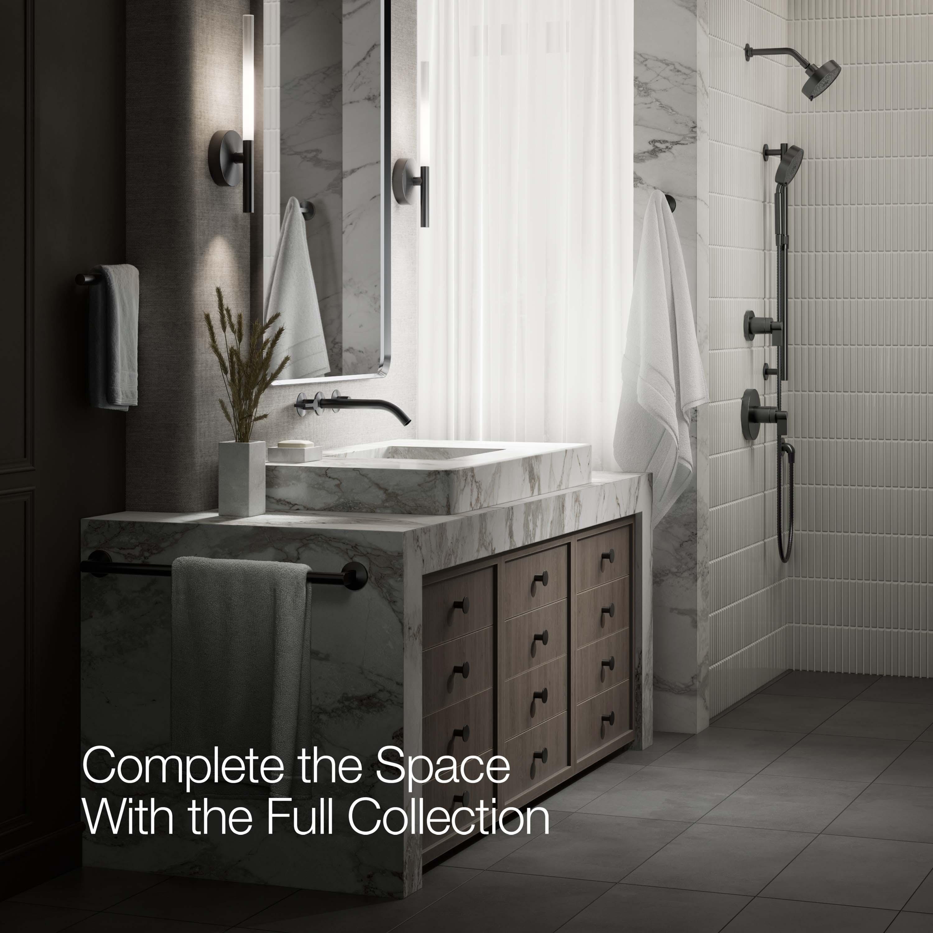 Components Wall-Mount Bathroom Sink Faucet Trim