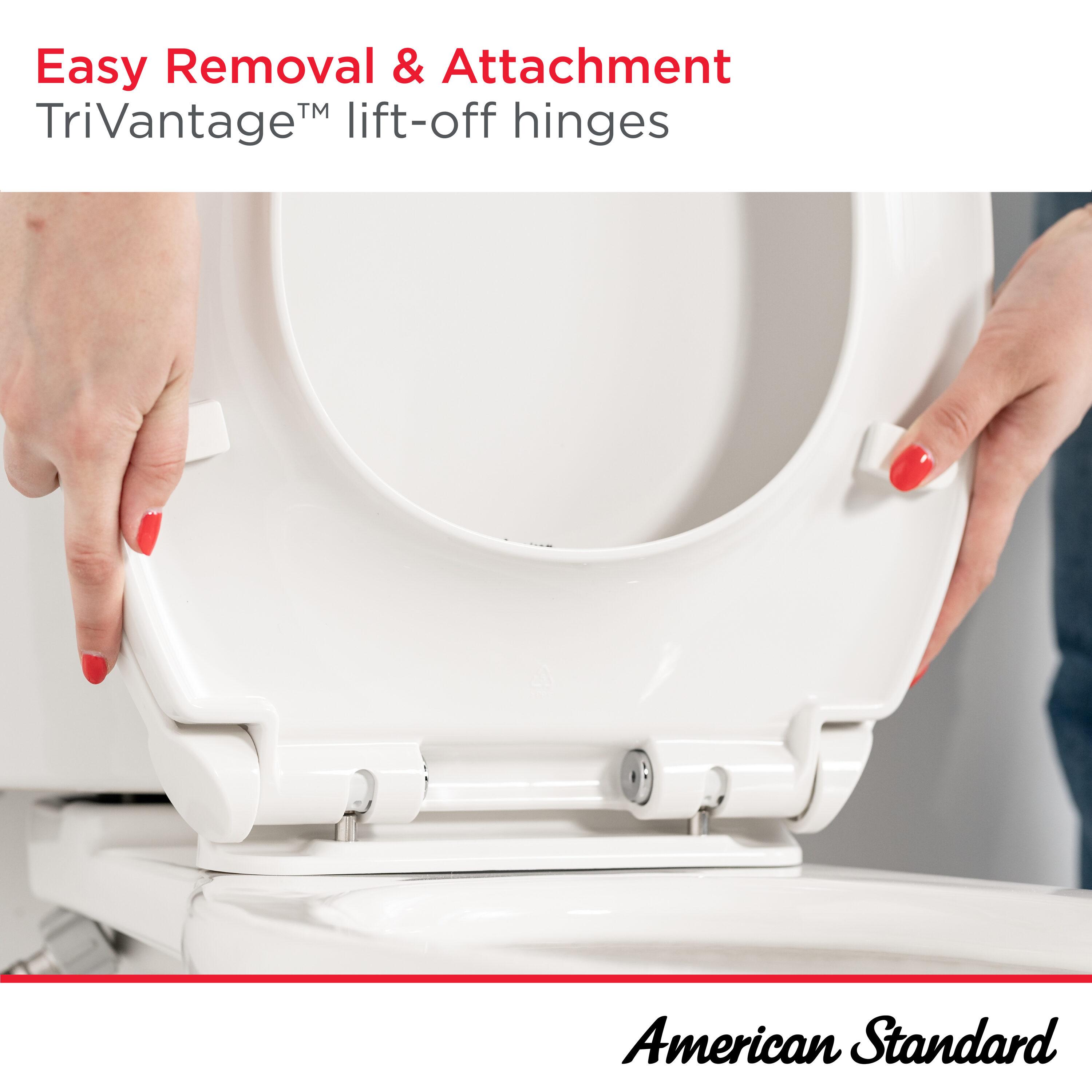 Telescoping Elongated Toilet Seat and Lid