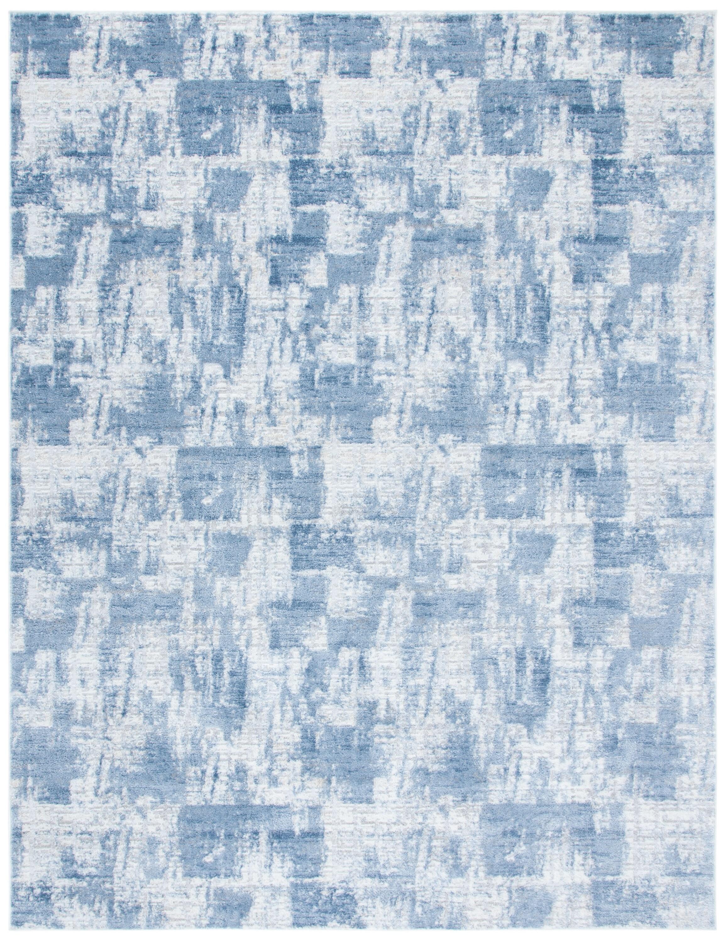 Amelia ALA786 Power Loomed Area Rug - Ivory/Blue - 8'9"x11'9" - Safavieh.