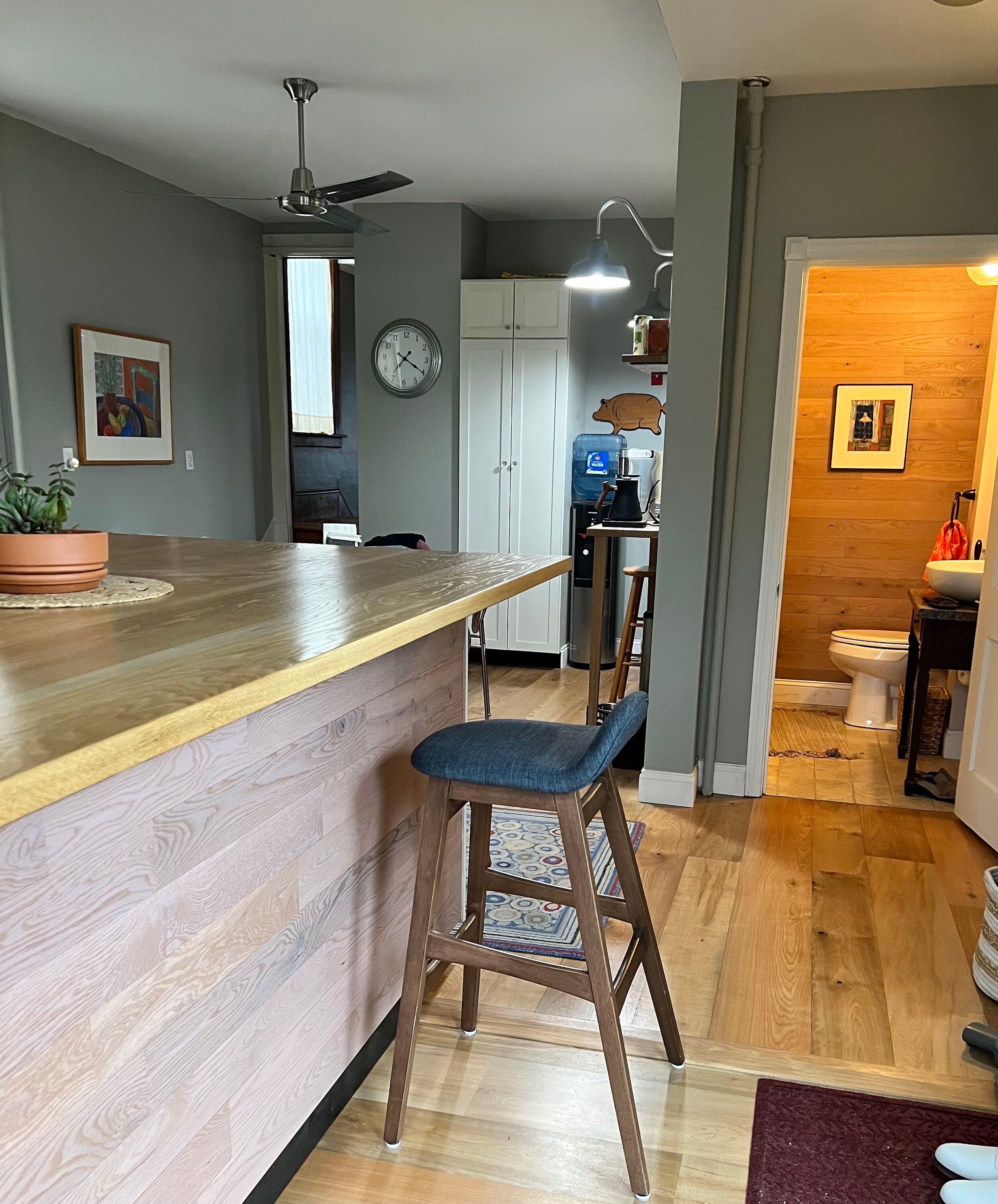 Timberchic Oak Wooden Wall planks - Simple Peel & Stick Wall Covering Application for DIY Accent Wall & Home Improvement - Premium Modern Wall Paneling - 10 sq ft