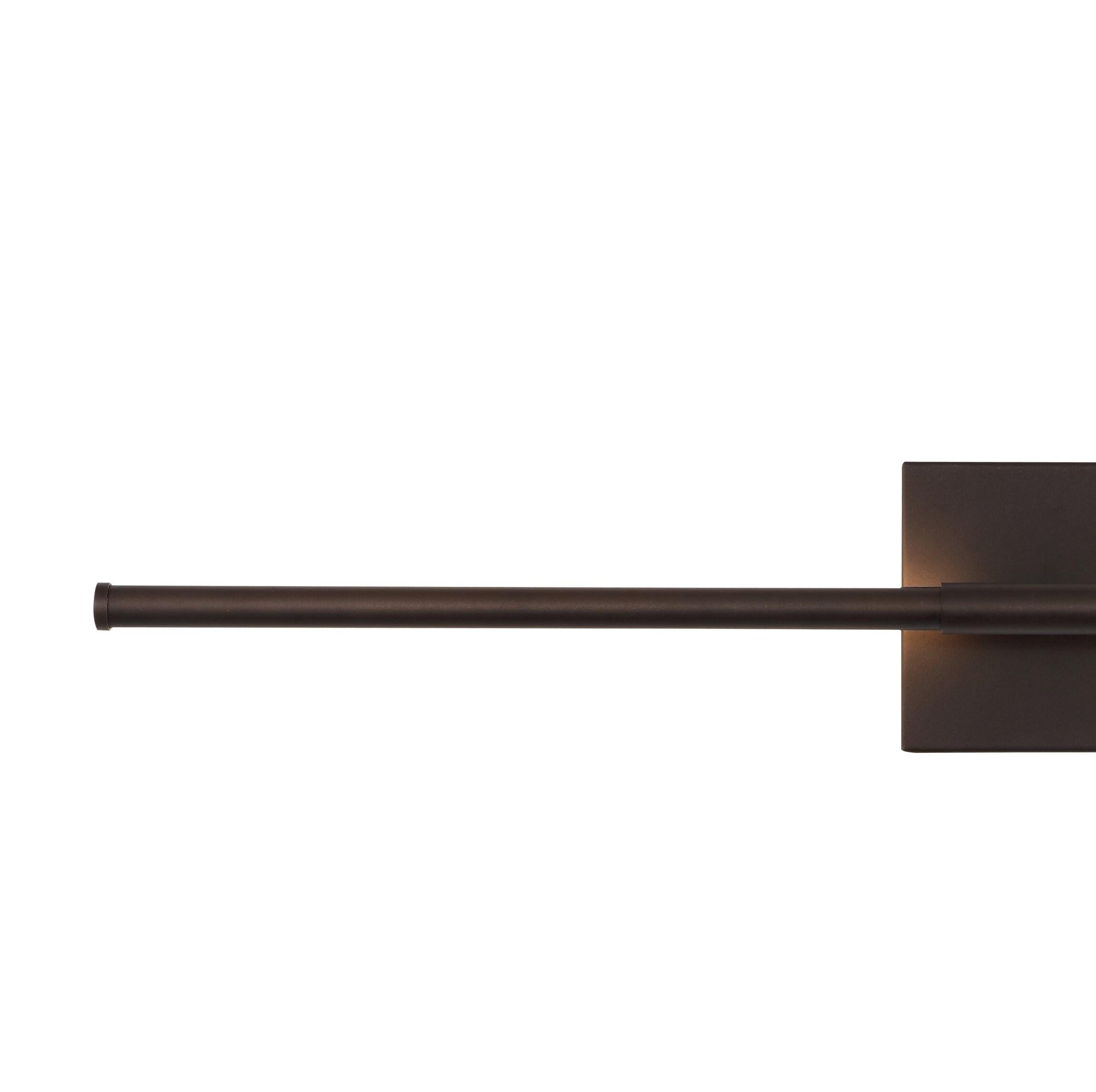 JONATHAN Y Makena 16.25" Modern Minimalist Dimmable Integrated LED Metal Wall Sconce, Oil Rubbed Bronze