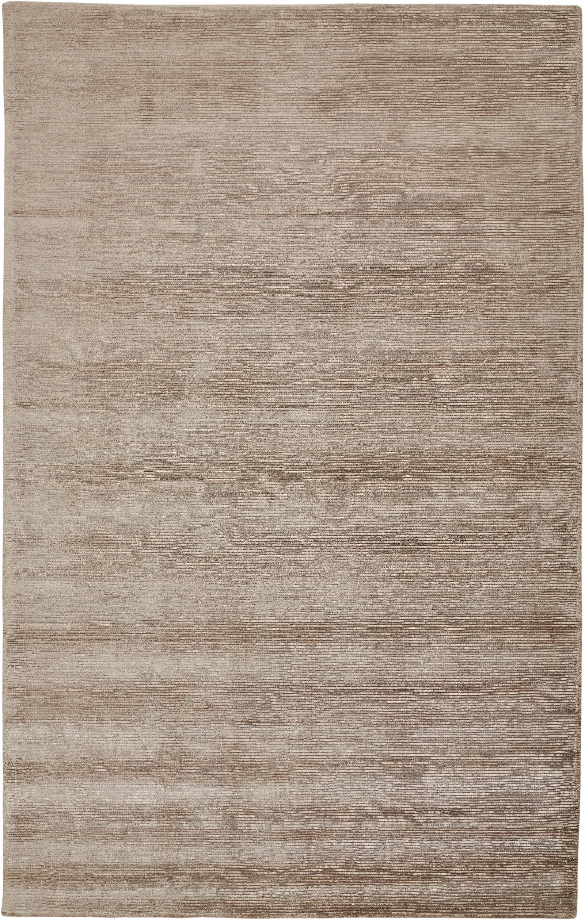 Room Envy Knox 4 x 6 (ft) Loomed Polypropylene Mushroom Rectangular Indoor Solid Area rug