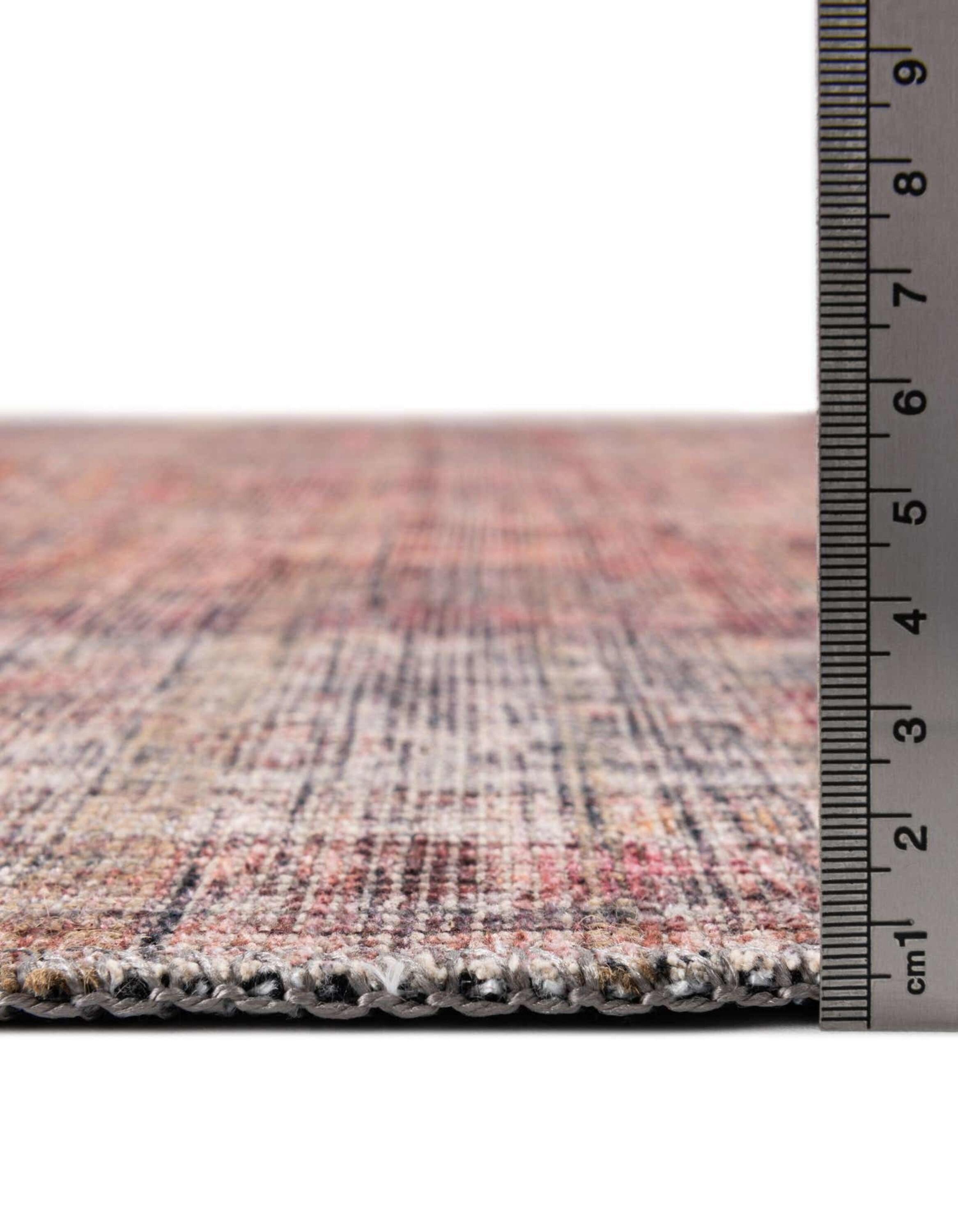 Unique Loom Nostalgia Collection Area Rug - Euphoria (5' 3" x 8' Rectangle Rust Red and Brown/Beige)