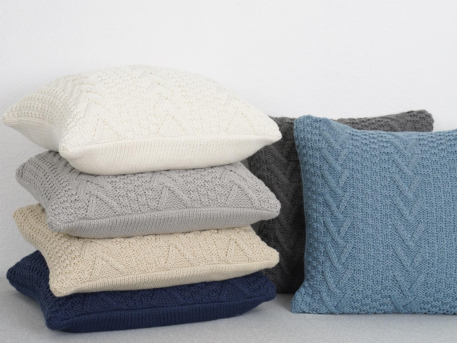 EverGrace Ratree Chunky Reversible Throw Pillow