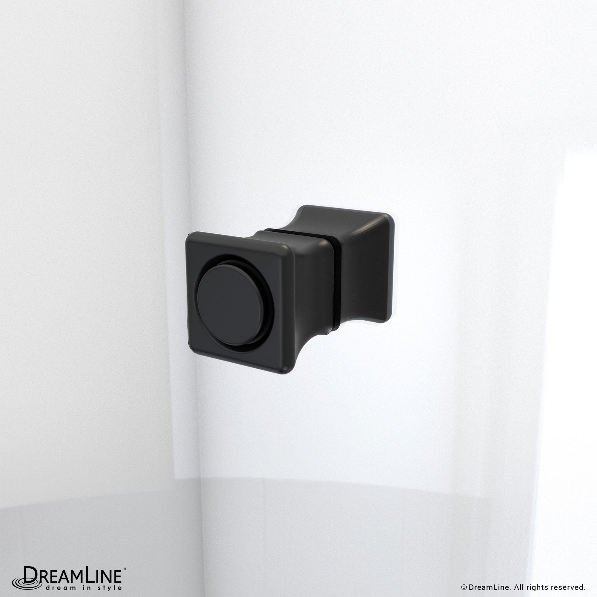 Aqua-Q Fold 36 W X 36 D X 76.75 H Frameless Square Shower Kit