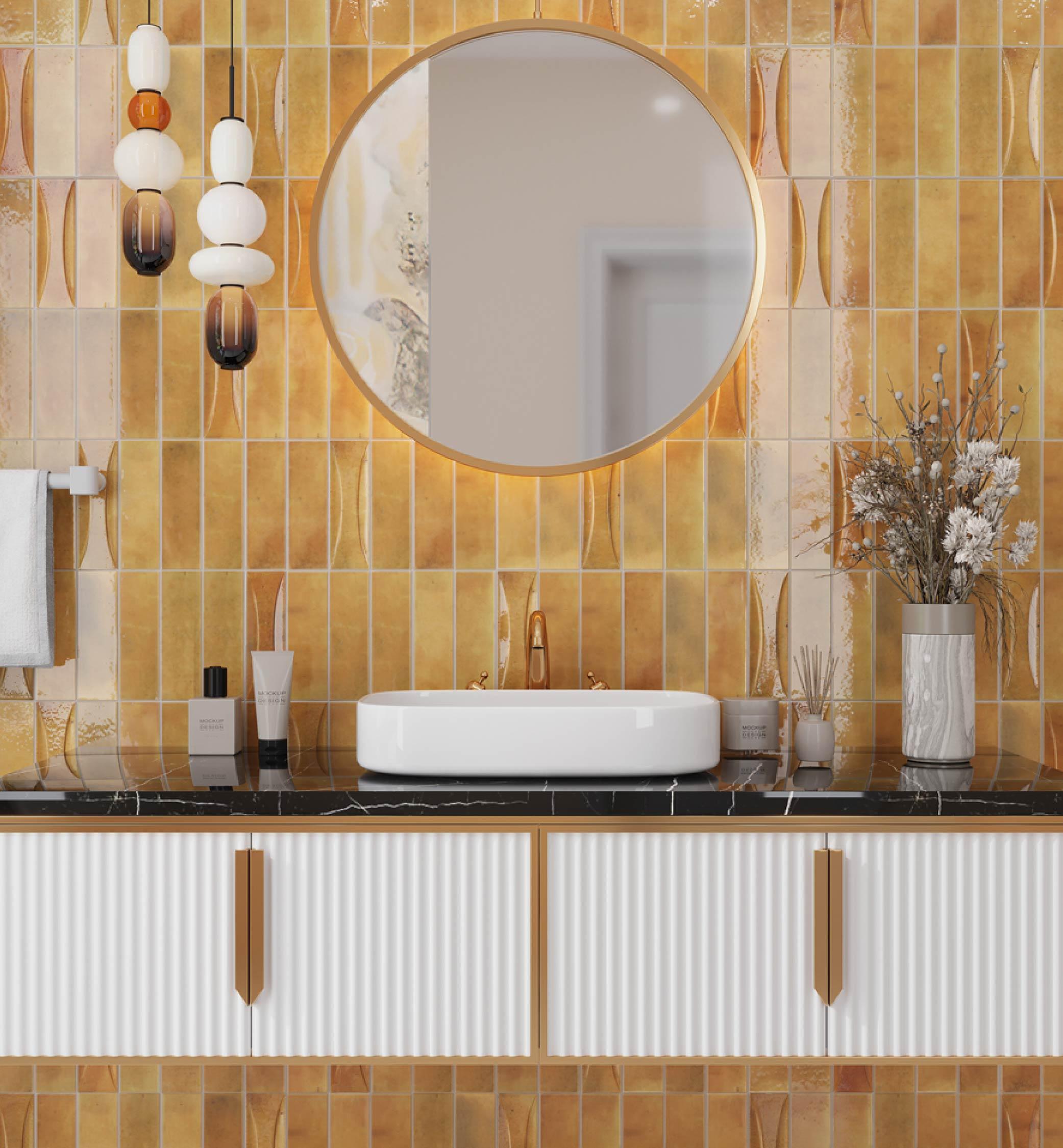 2.58'' W x 7.9'' L Ceramic Subway Singular Tile