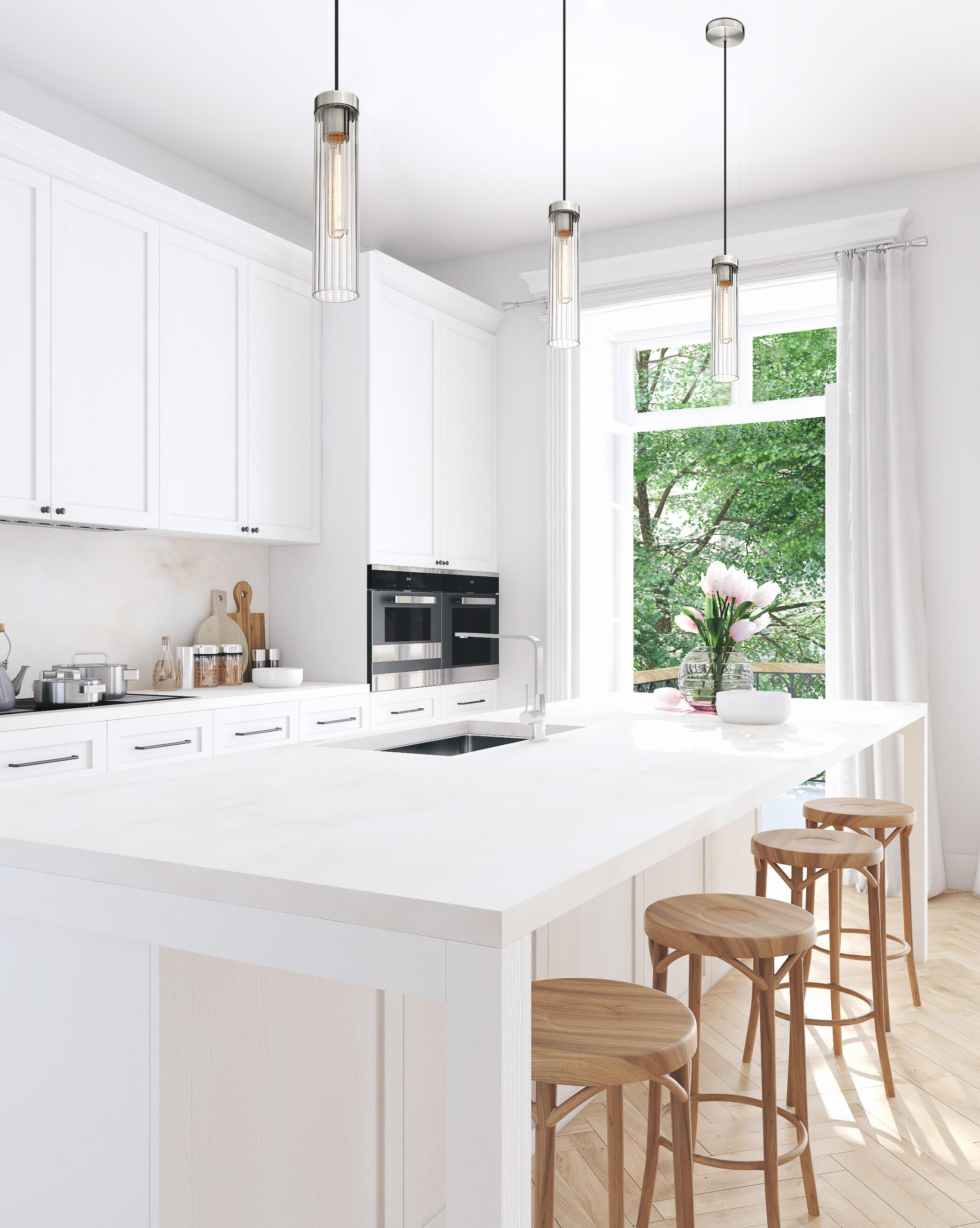 Z-Lite Beau 1 - Light Pendant in  Brushed Nickel