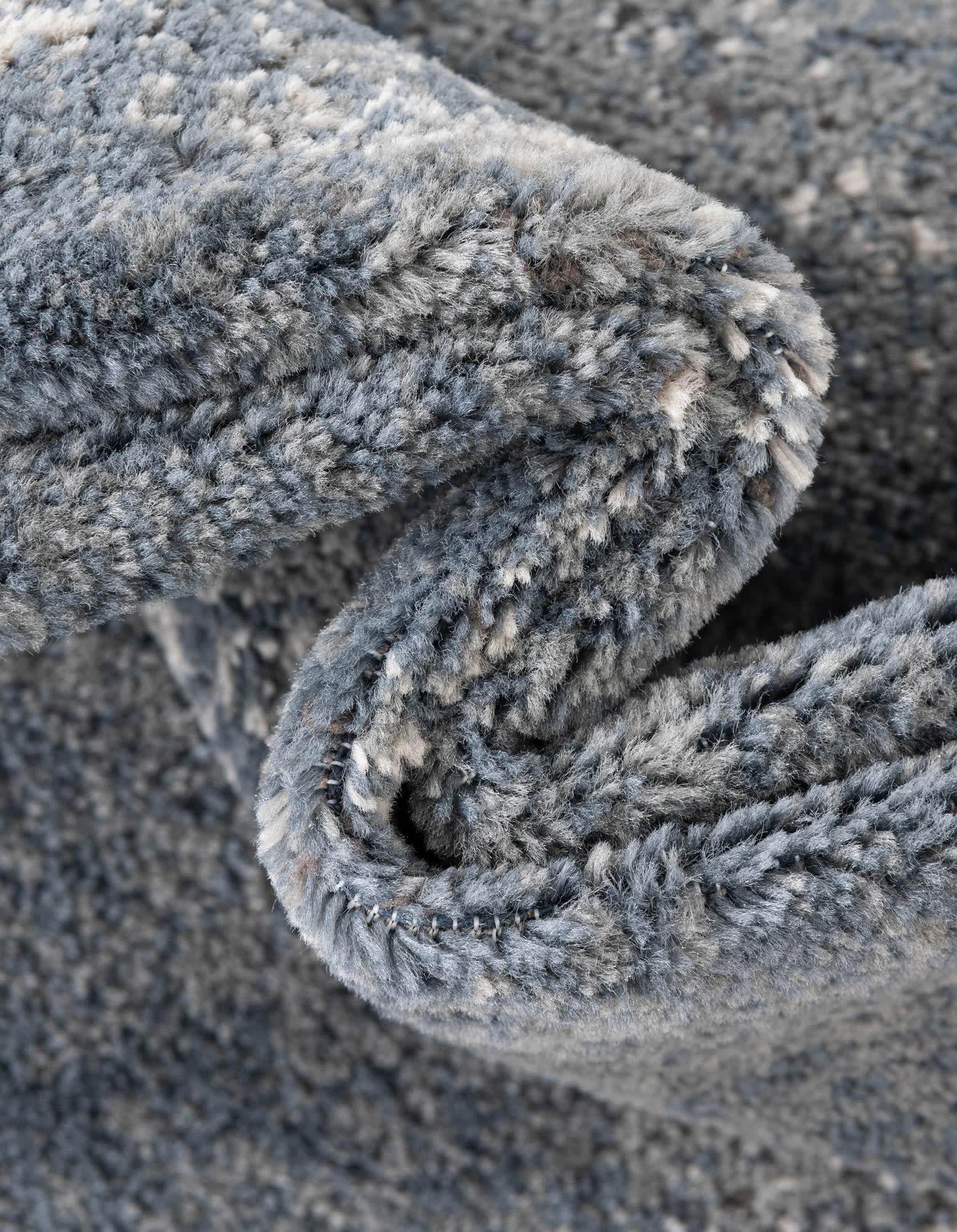 Unique Loom Portland Collection Area Rug - Woodburn (10' x 13' 1" Rectangle Blue/Ivory)